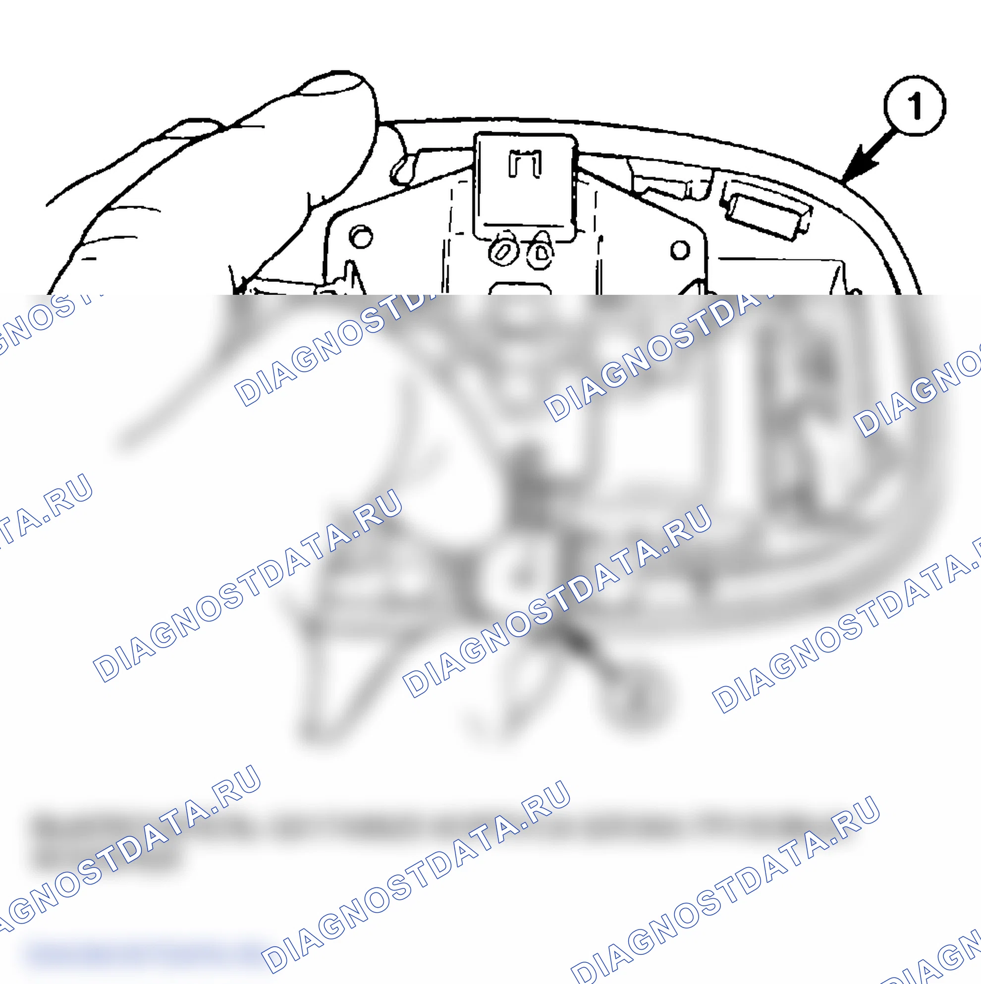 Рис. 6: ДЕМОНТАЖ. Jeep Liberty I