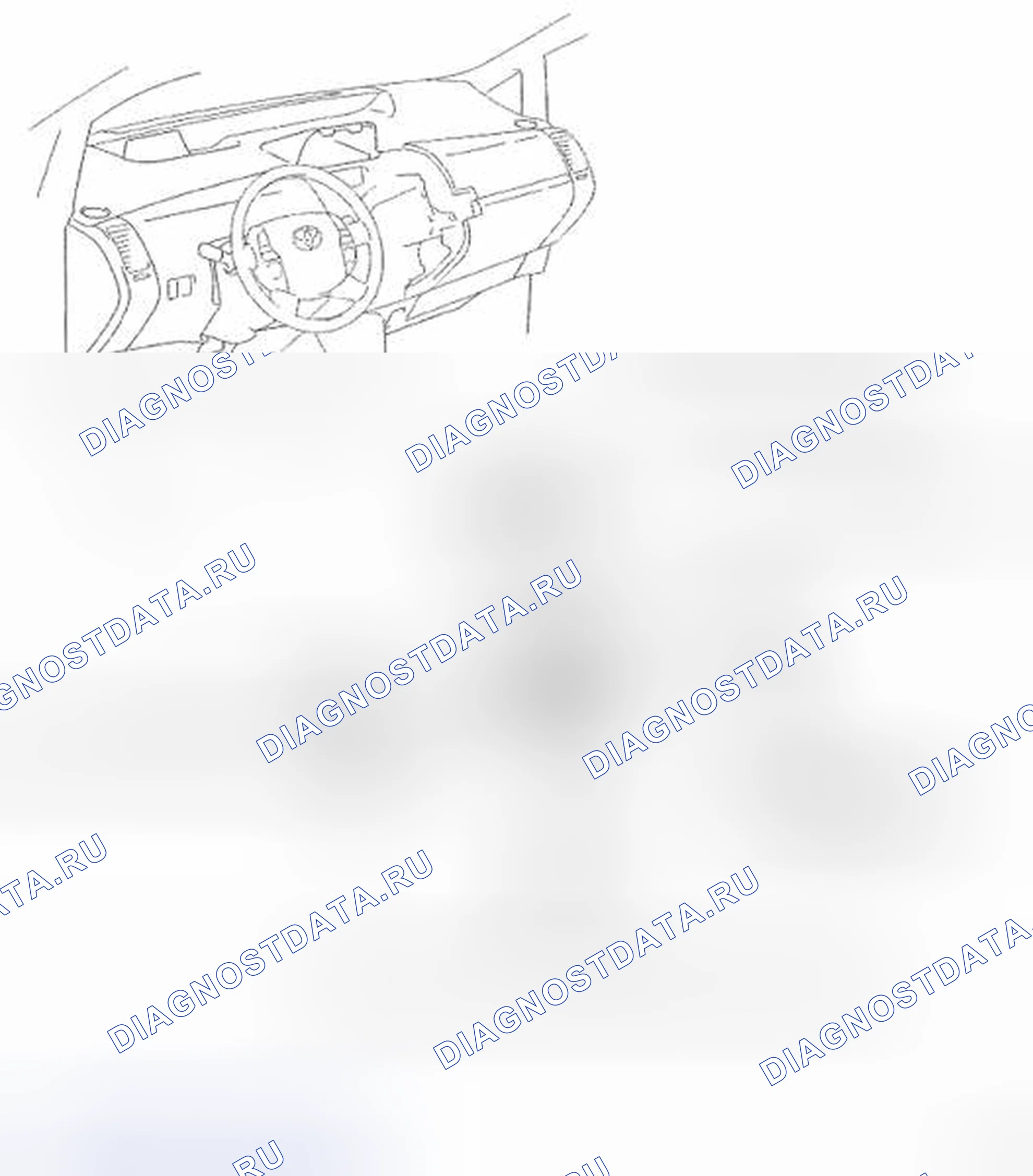 Рис. 206: КОМПОНЕНТЫ. Toyota Prius II рестайлинг