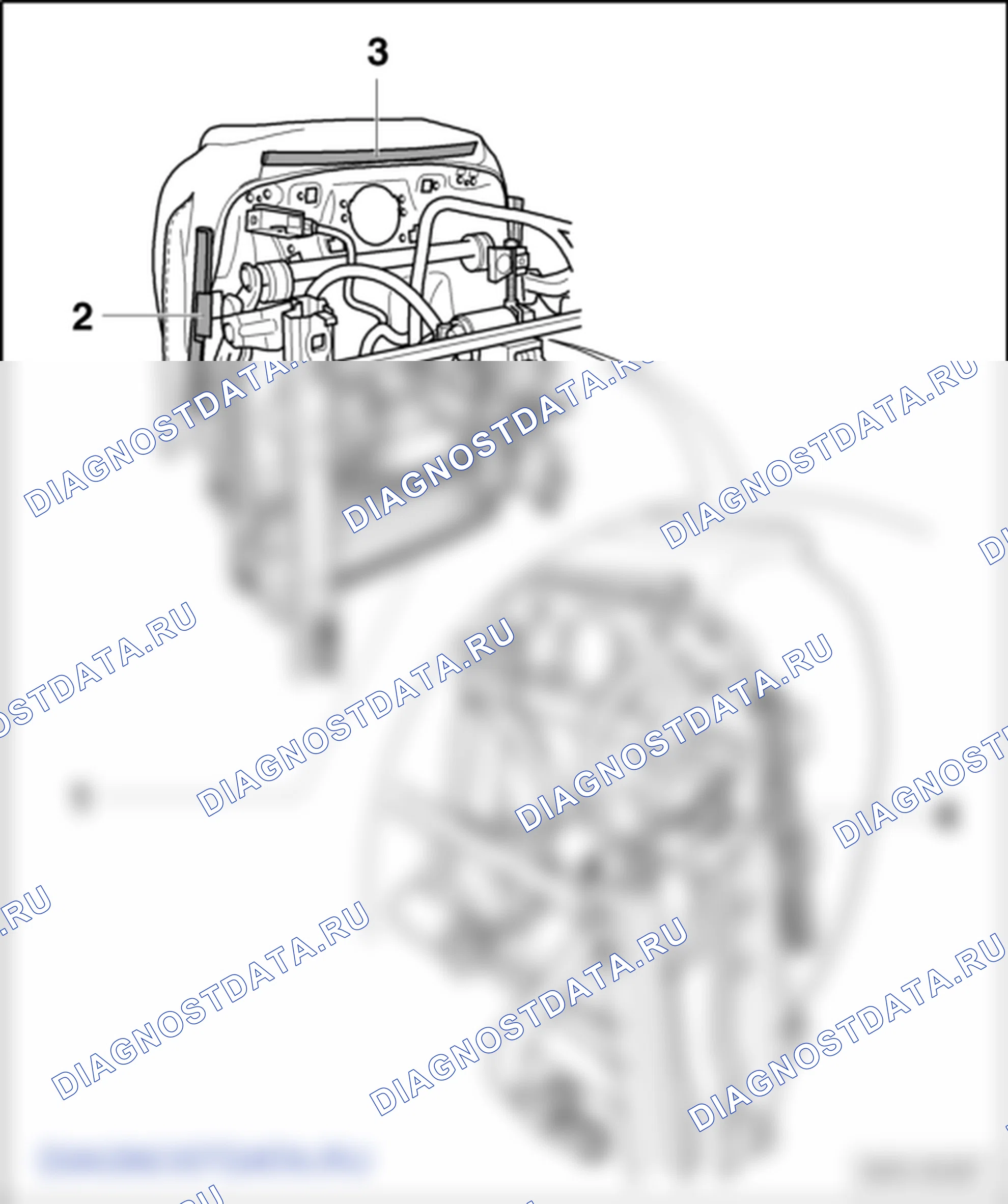 Обивка и наполнитель передних сидений. SEAT Alhambra Ii