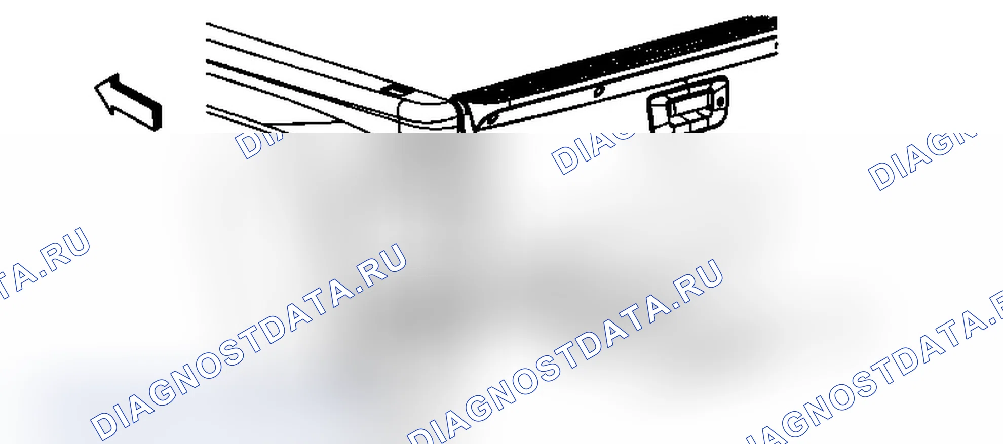Рис. 16: Замена эмблемы / таблички Endgate (Silverado). Chevrolet Silverado 3500 HD 