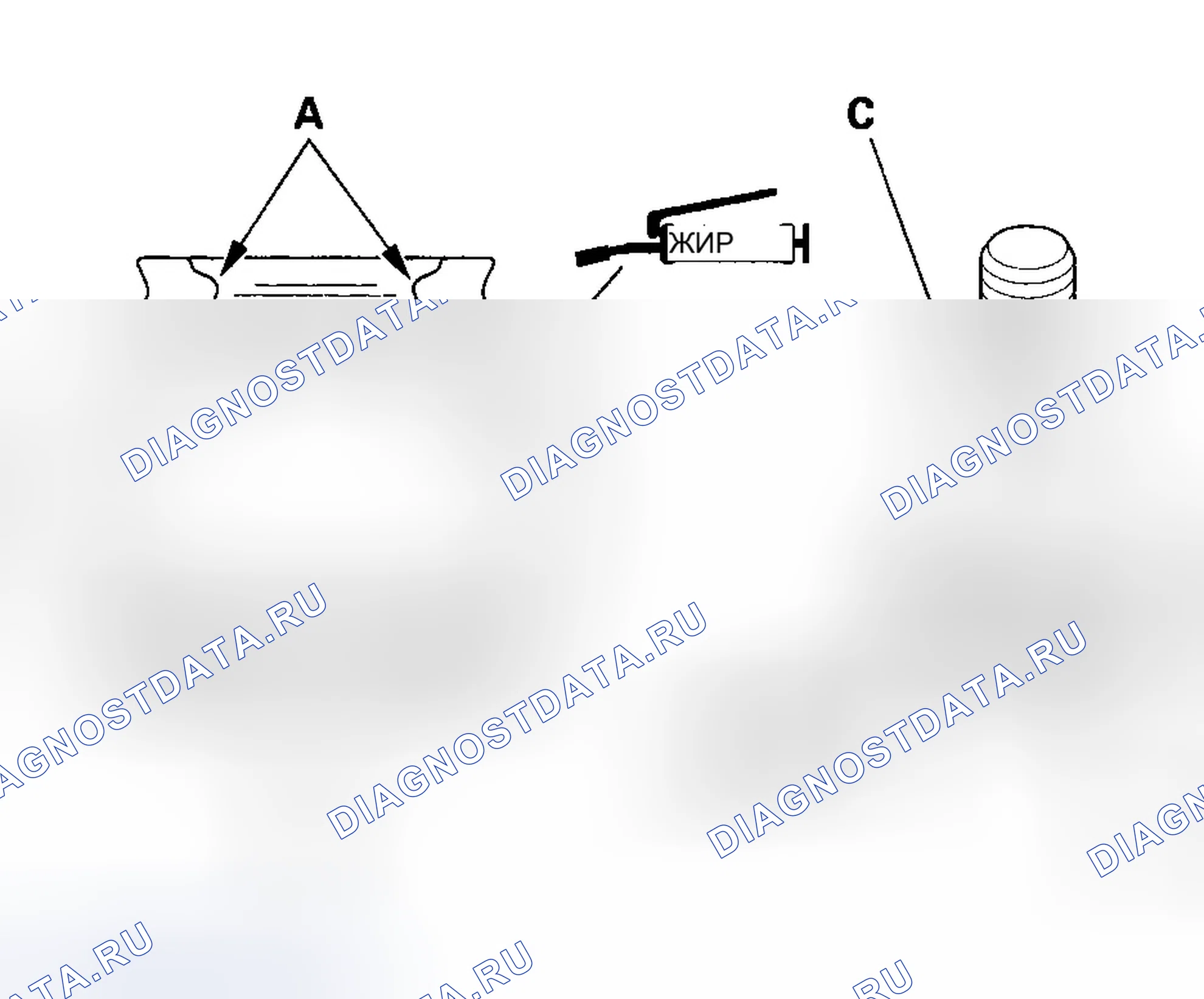 Рис. 17: Замена ботинка шарового шарнира. Honda Odyssey I