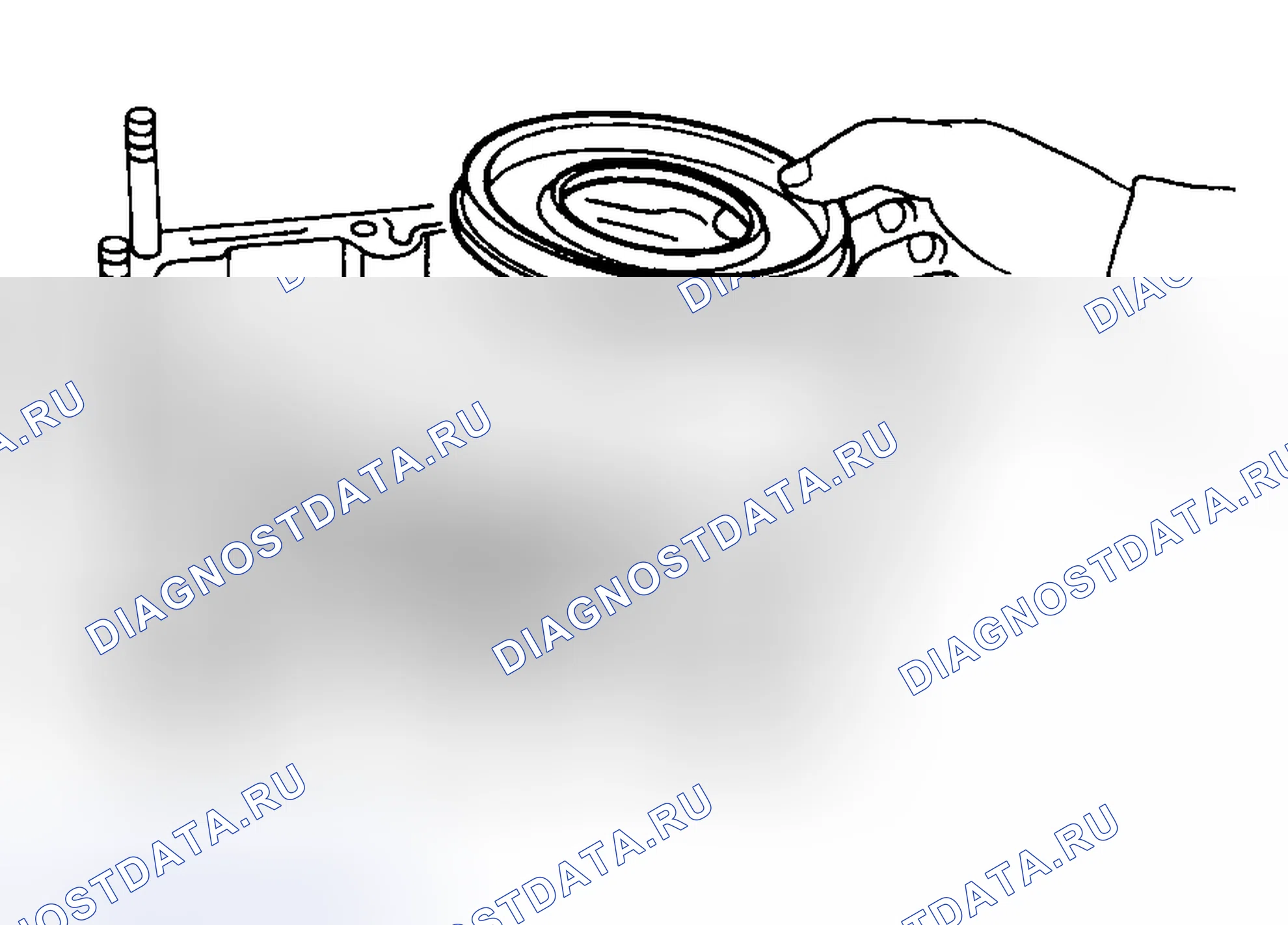 Рис. 1125: УСТАНОВКА. Honda X-NV I