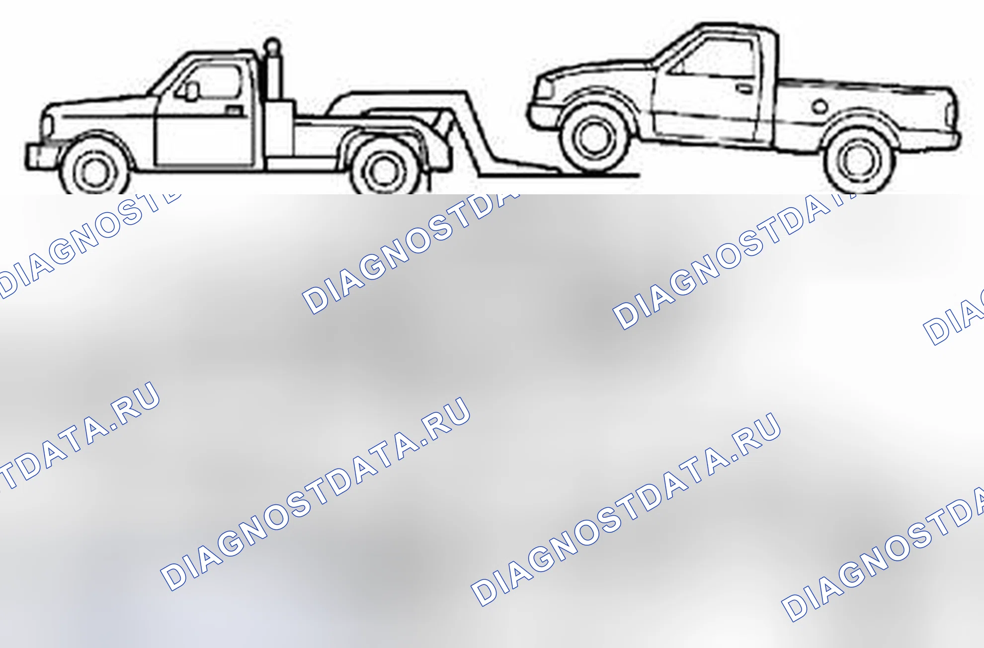 Рис. 96: БУКСИРОВКА. Mazda Tribute II