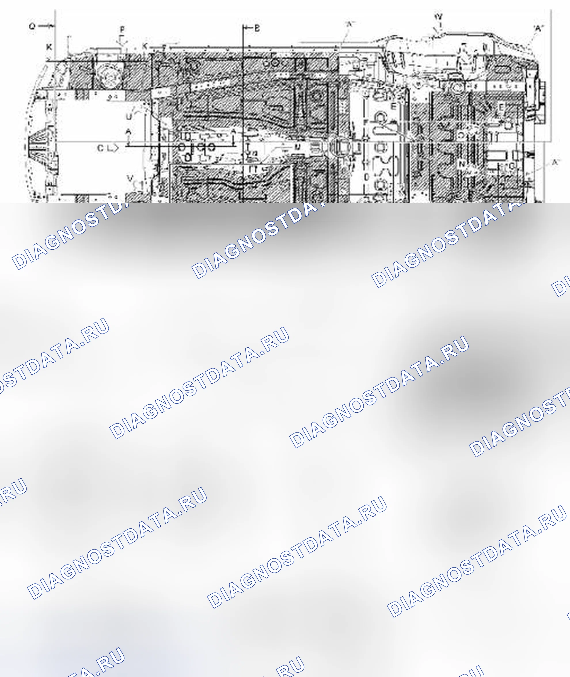 Рис. 9: Области нанесения покрытий. Suzuki Grand Vitara II рестайлинг 2