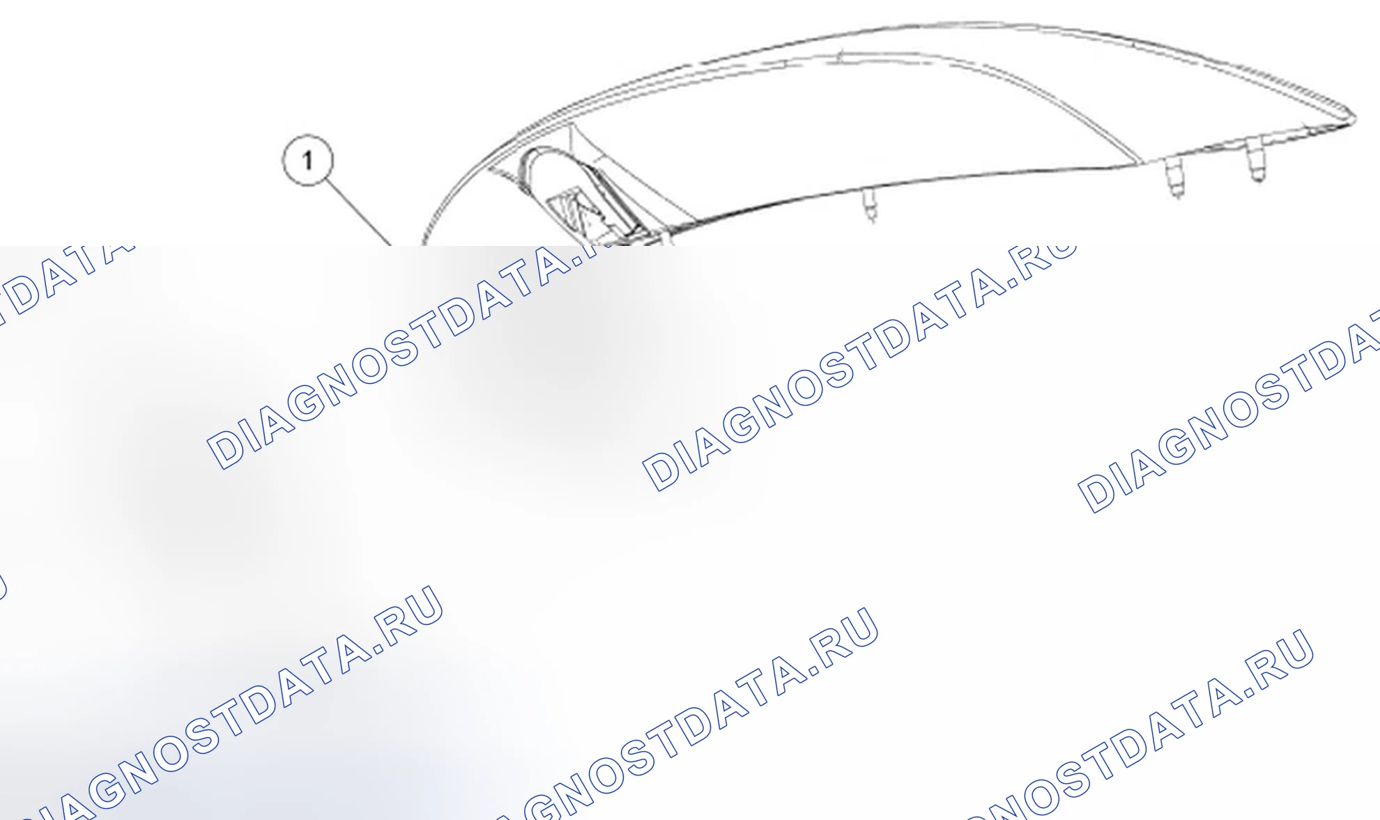 Рис. 43: Видеокамера. Ford Taurus VI