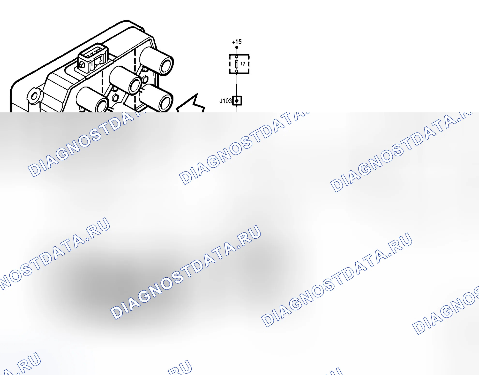 Рис. 112: Принцип действия, искра зажигания / срабатывание. Kia Picanto I