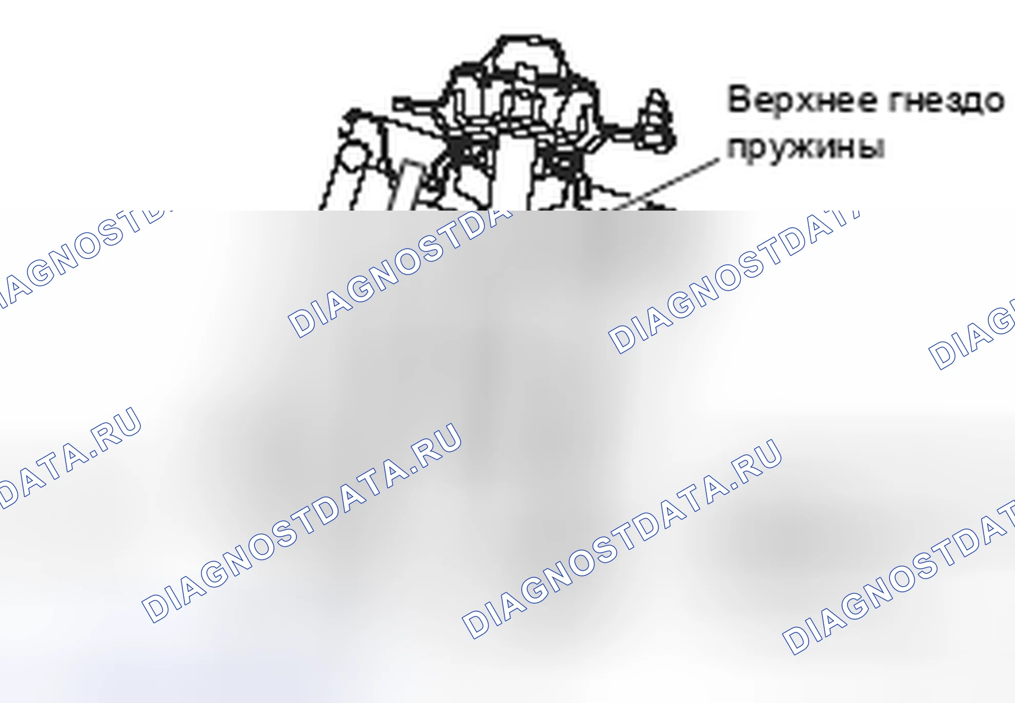 Рис. 12: >> C <<УСТАНОВКА ГАЙКИ СТОЙКИ (КОНТРГАЙКИ). Honda Domani MB