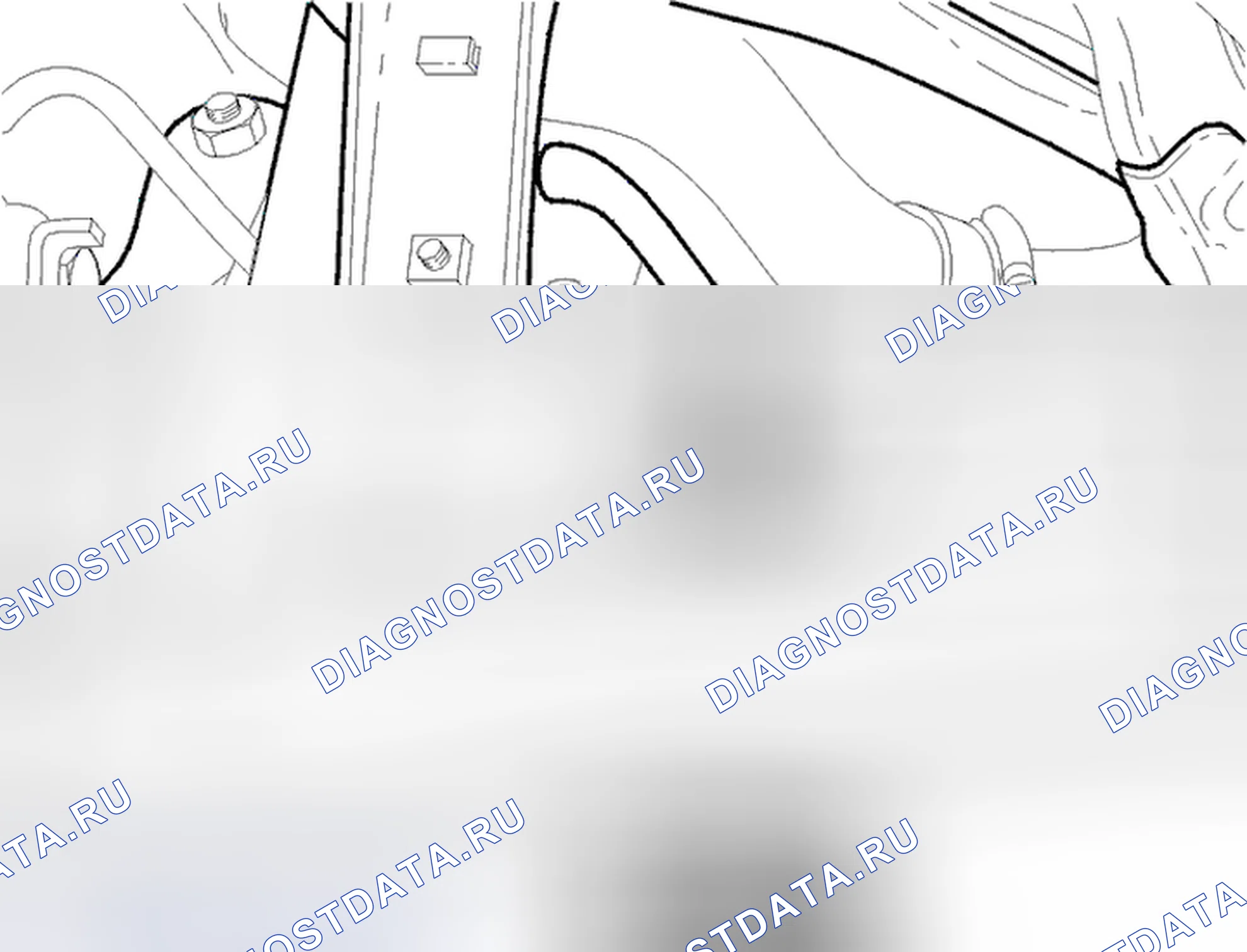 Рис. 5: Регулировка схождения. Volvo V40 I рестайлинг