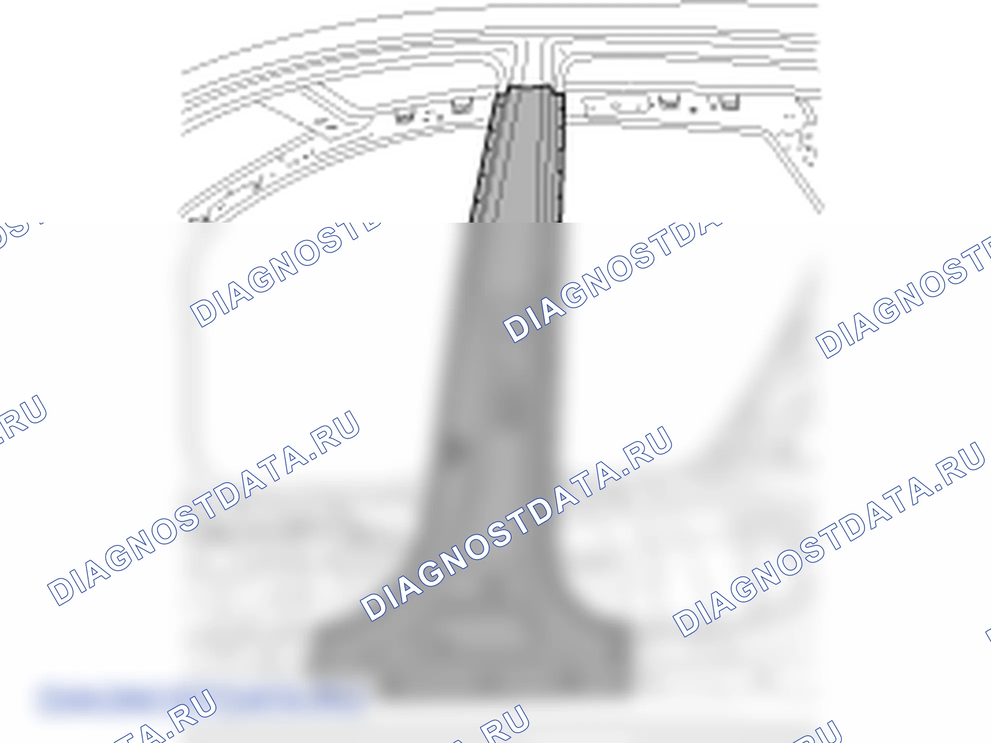 Снятие центральной колонны. Hyundai ix35 EL