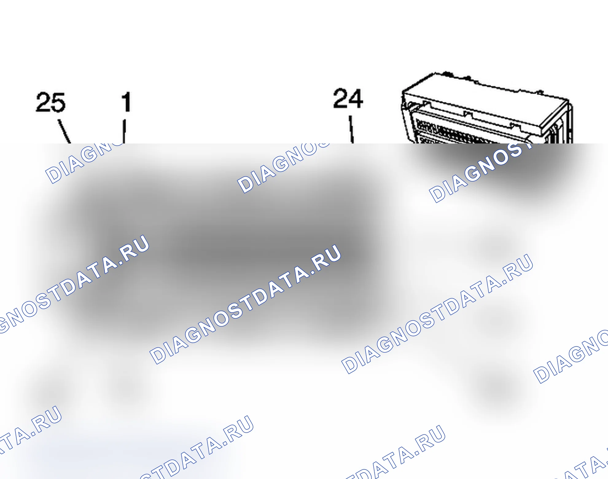 Рис. 19: Модуль управления двигателем (блок управления двигателем) - C1. Chevrolet RV Cutaway G3500 