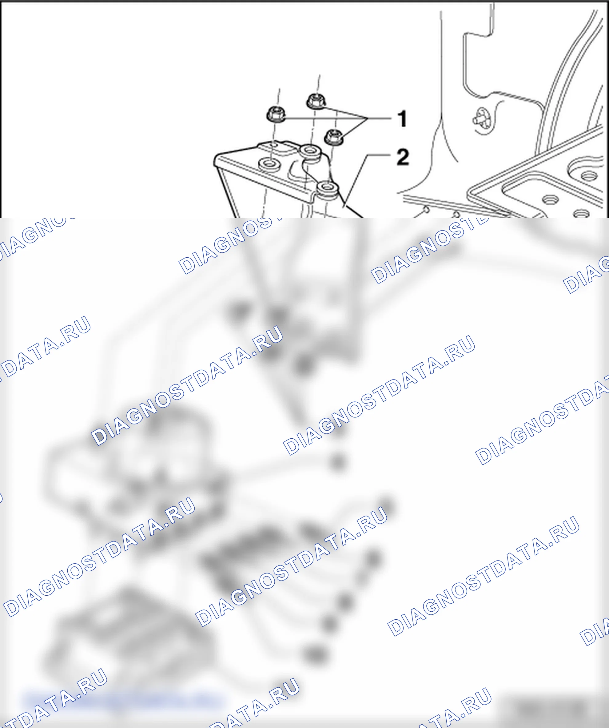 ABS метка 20 Ie до 2000 модельного года. SEAT Alhambra I