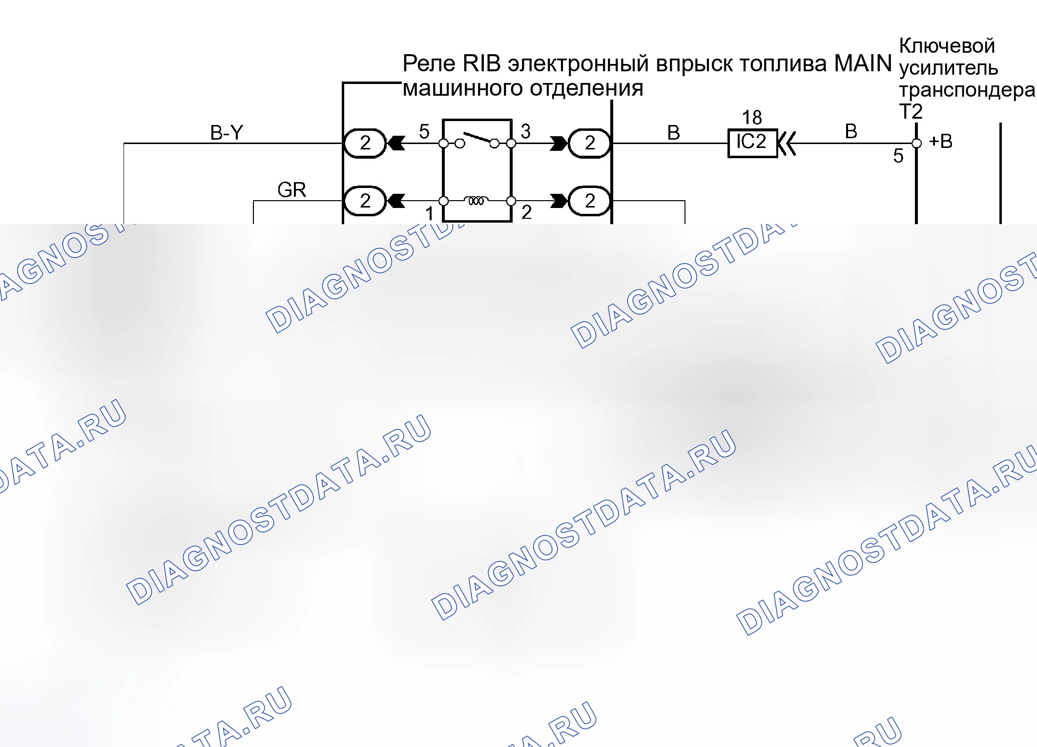 Рис. 16: электросхема. Toyota MR2 W30