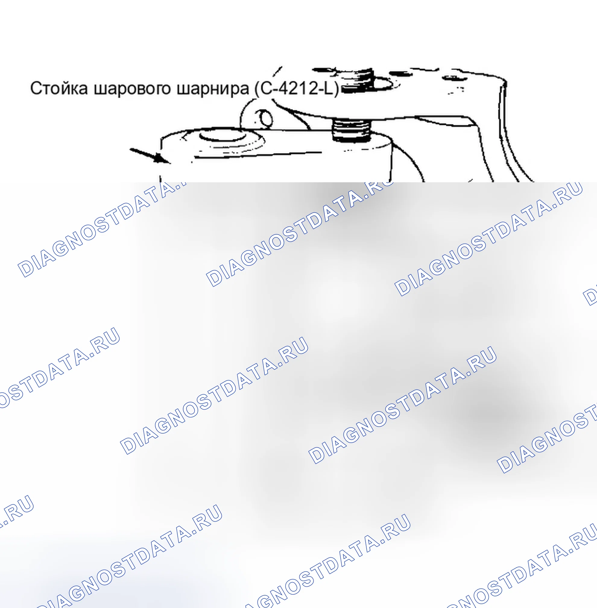 Рис. 9: УСТАНОВКА. Dodge Cab & Chassis Dakota 