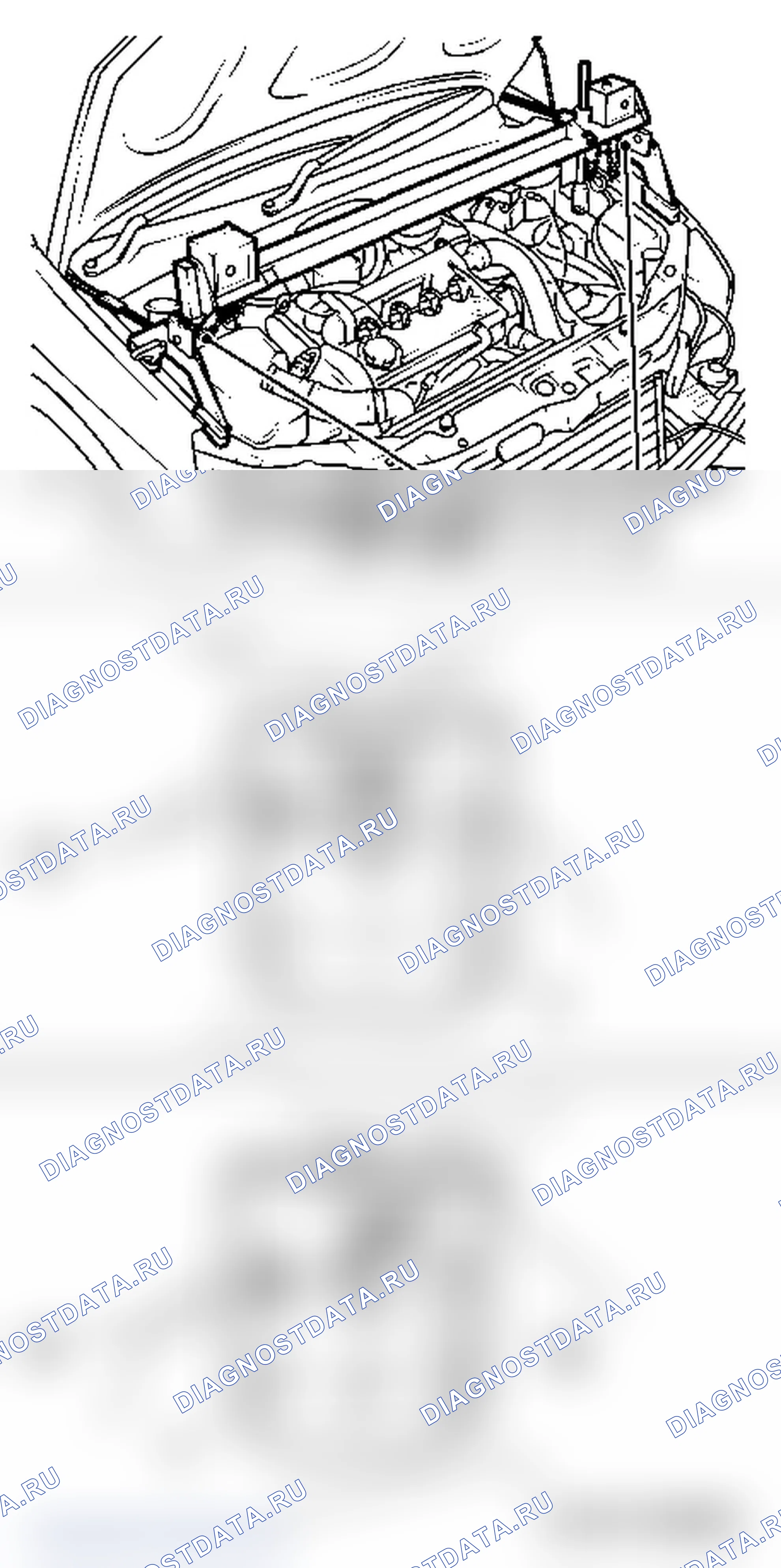 Установить MKM-883-1-A на двигатель. Opel Signum I рестайлинг