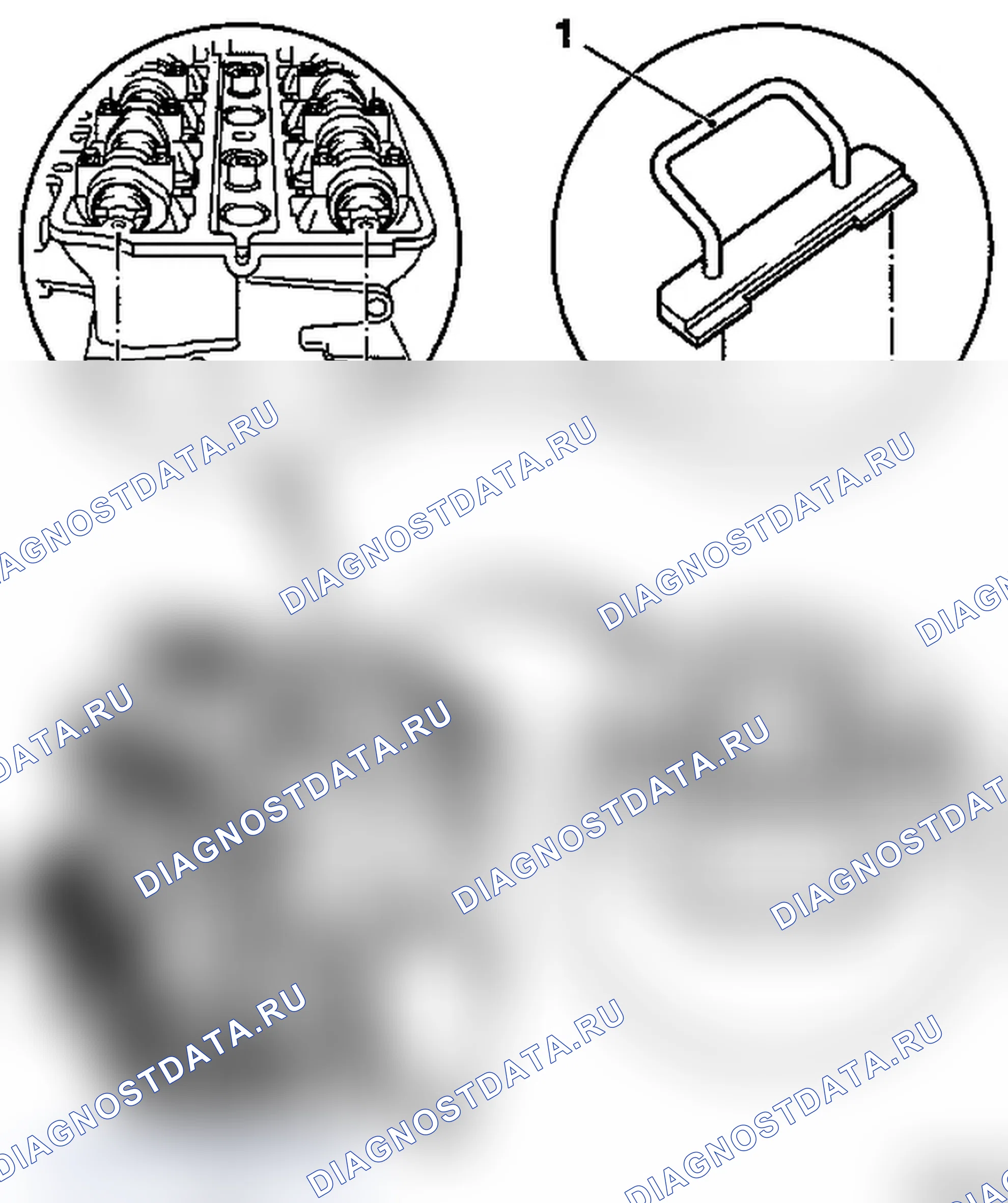 Демонтаж и установка коленчатого вала (Z 12 XE, Z 12 XEP, Z 14 XEP, без кондиционера). Opel Tigra B рестайлинг