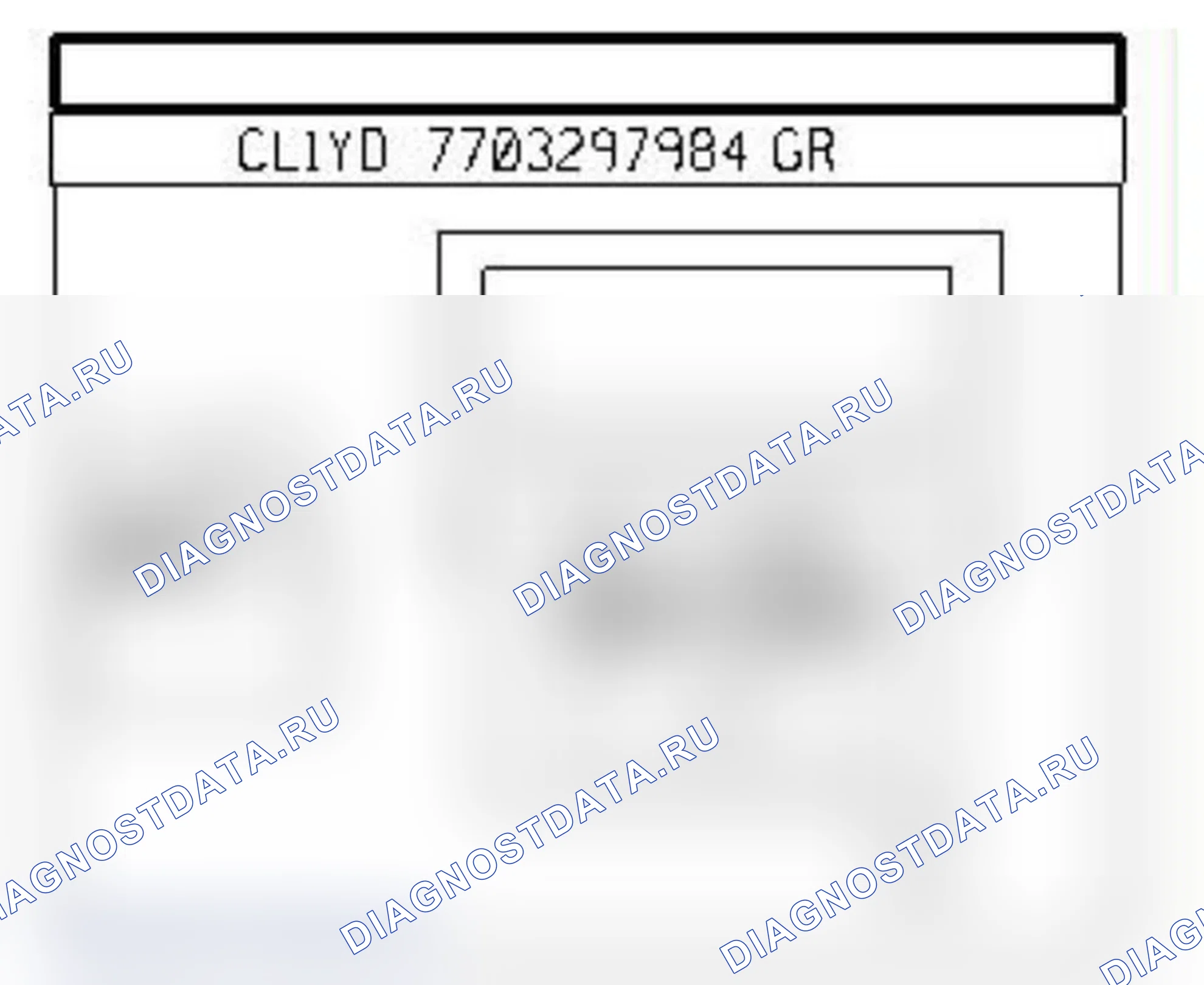 Распиновка разъёма 1028 — Пду на двери водит.. Renault Clio II