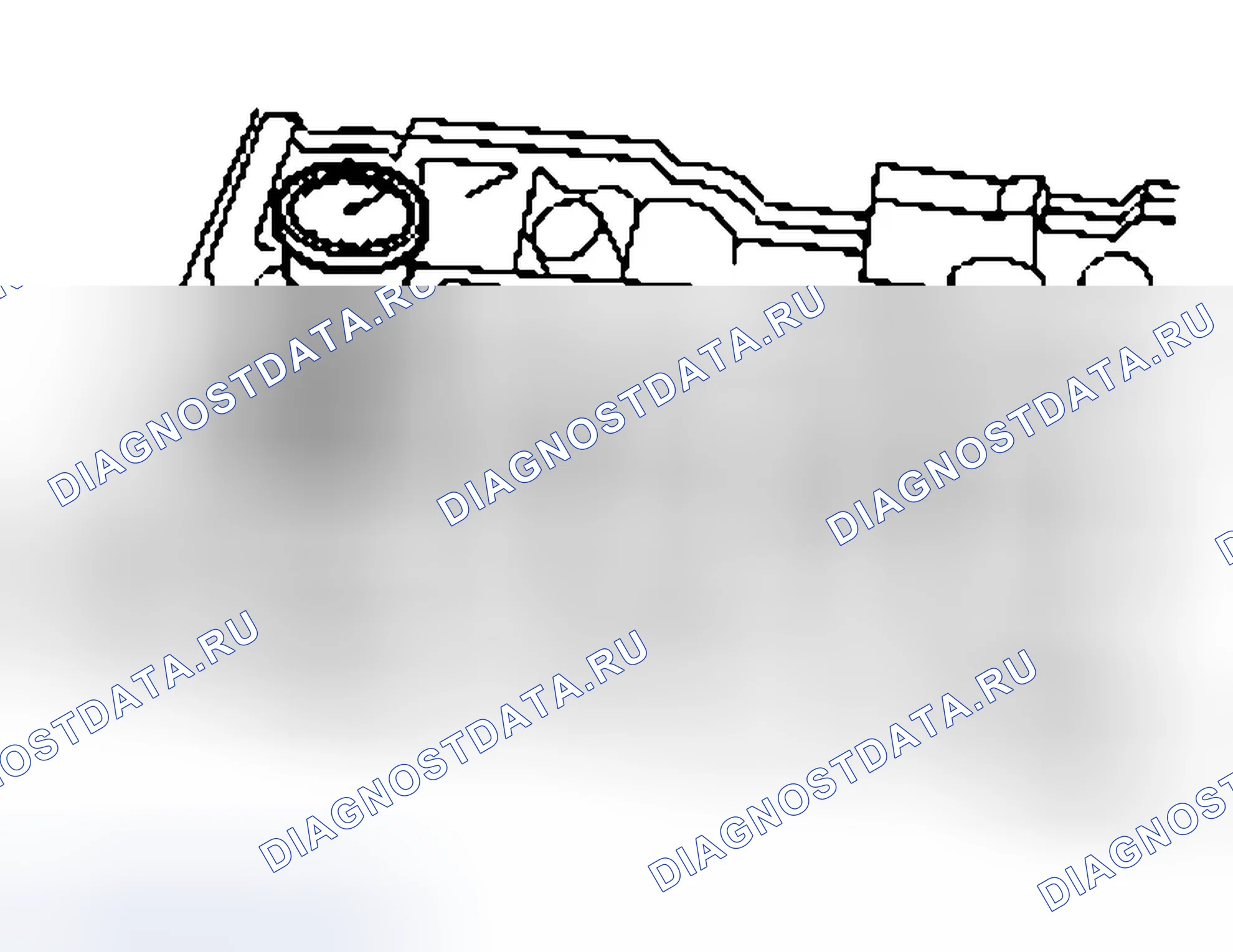 Рис. 1028: Клапан - биение седла. Ford Pickup F150 