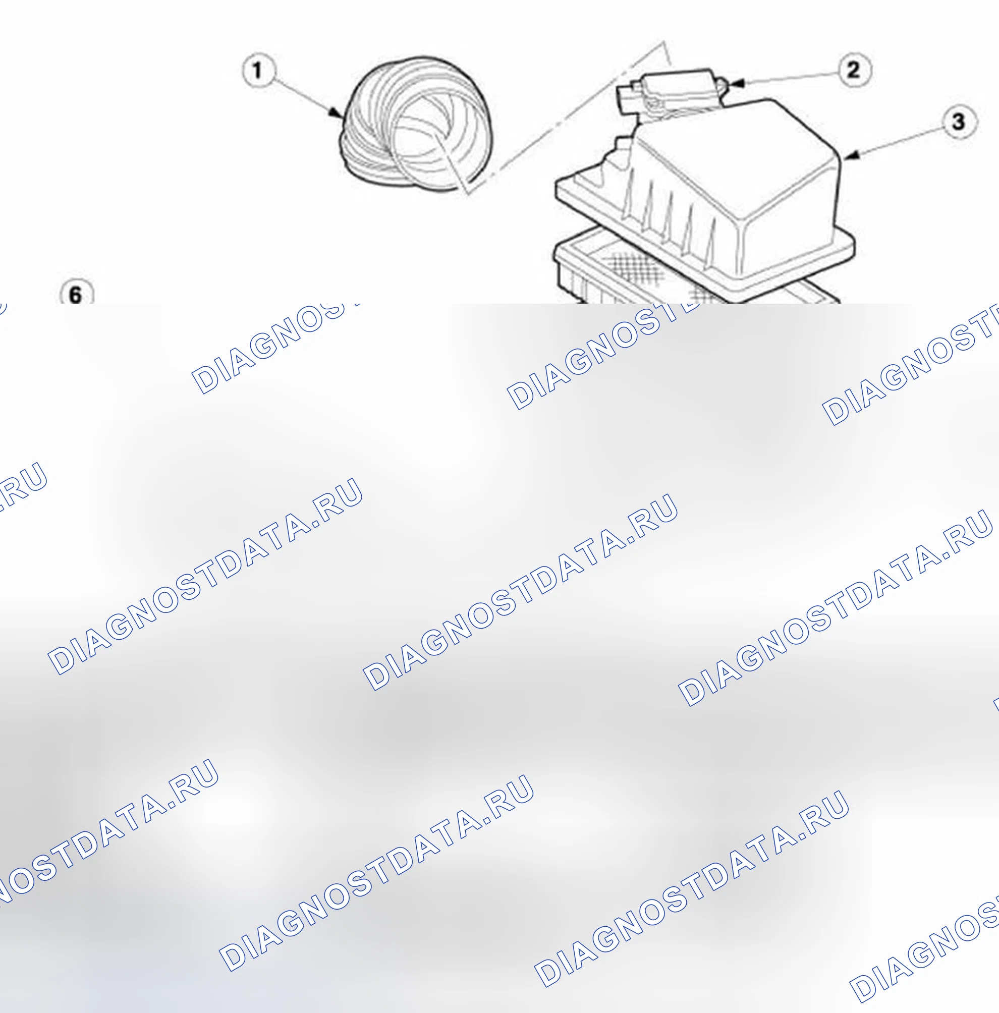 Рис. 2: Двигатель 2.0L Duratec Sr. Ford Focus I рестайлинг