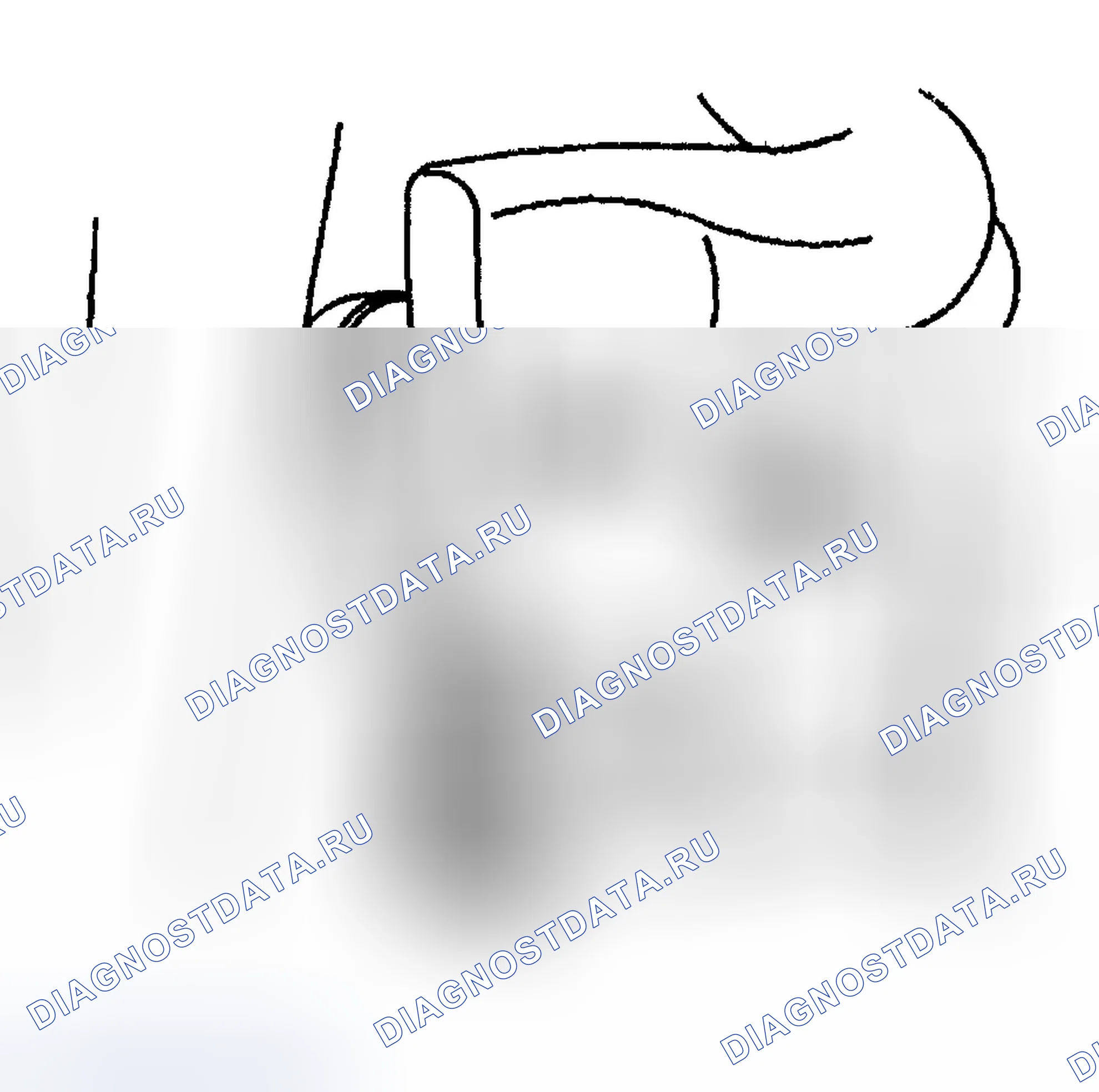 Рис. 8: Порядок демонтажа. Chevrolet TrailBlazer I