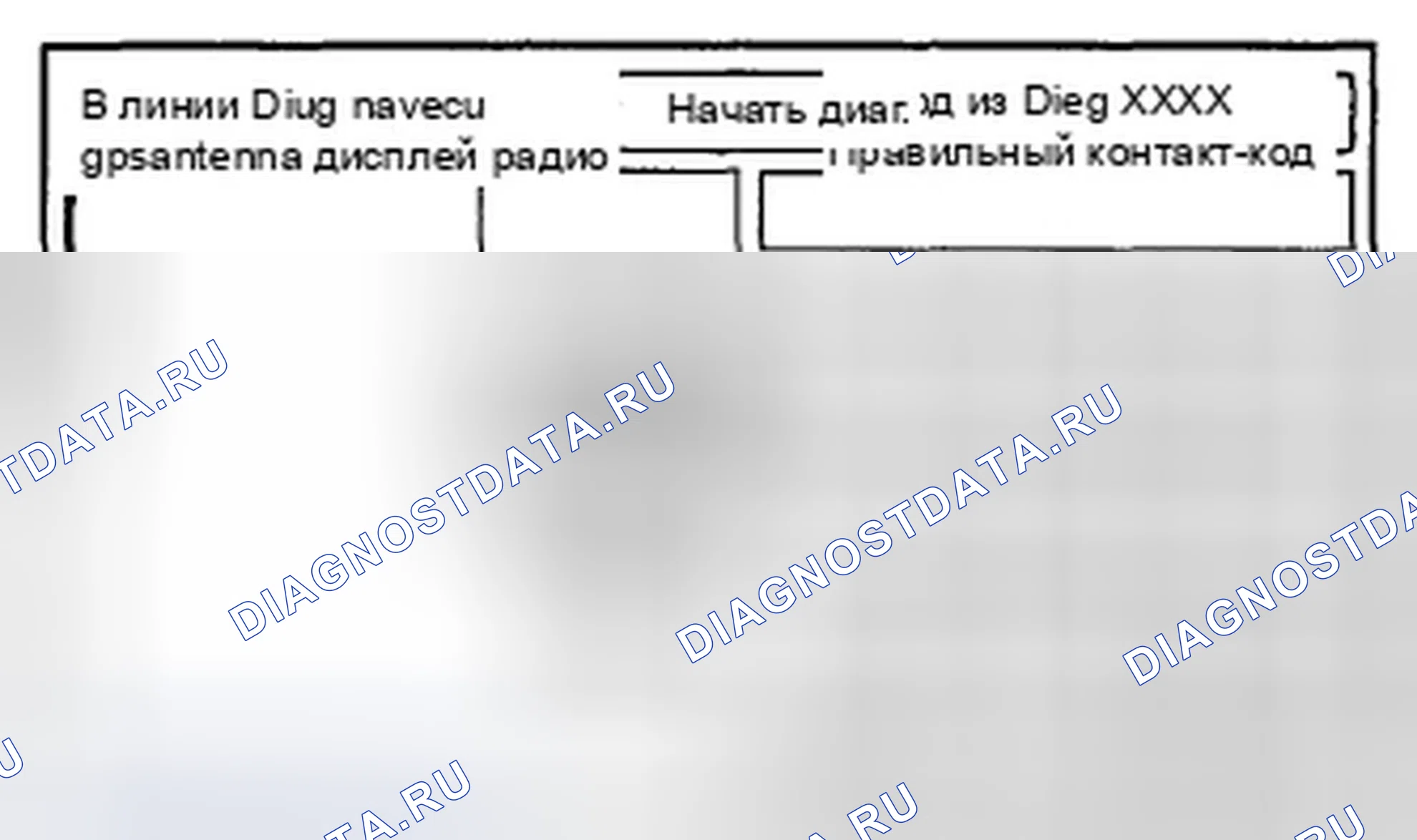 Рис. 27: Система всегда работает в режиме поточной диагностики (режим заводской диагностики). Honda CR-V III рестайлинг
