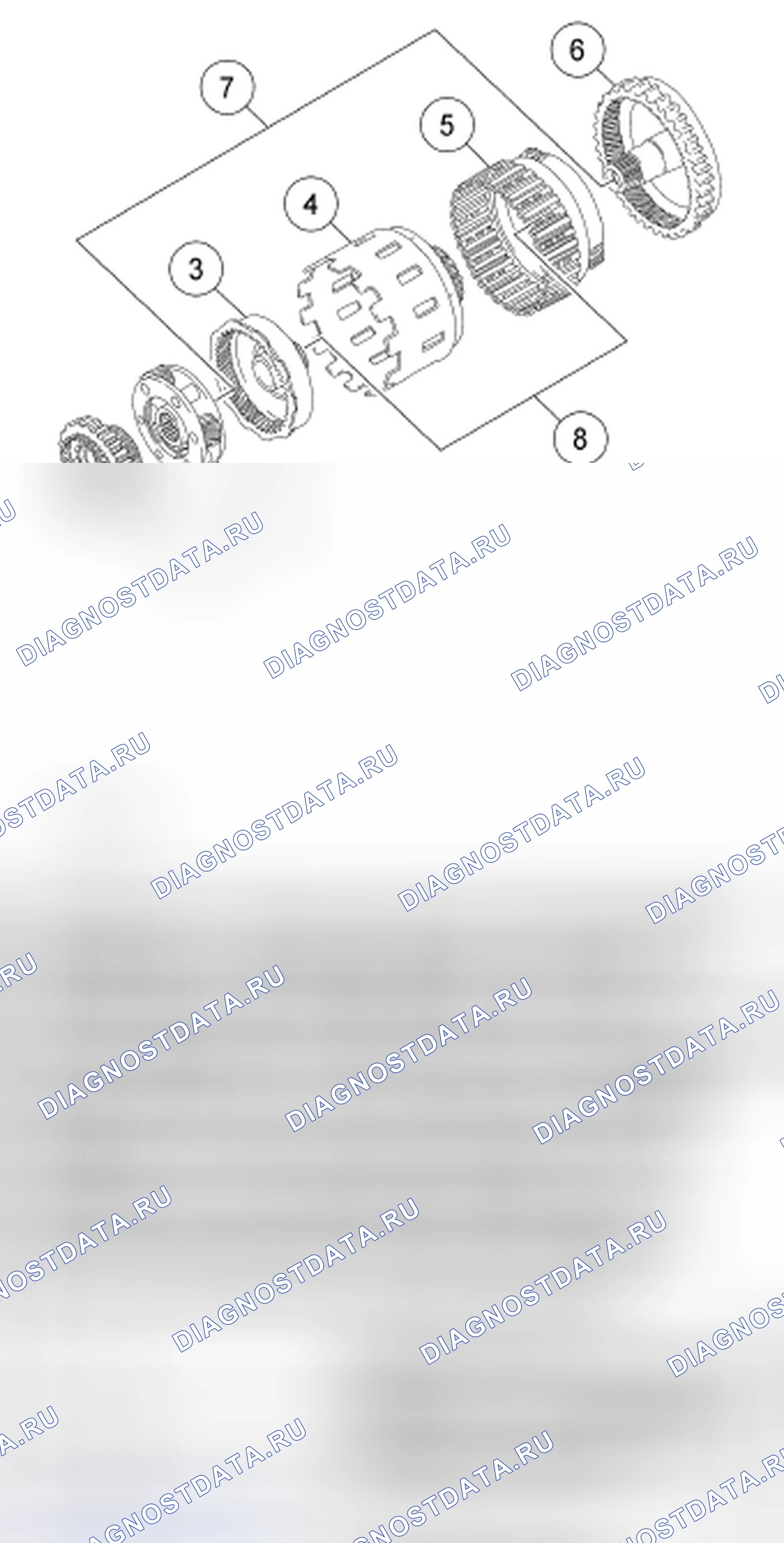 Рис. 144: Планетарные редукторы. Hyundai Matrix I рестайлинг