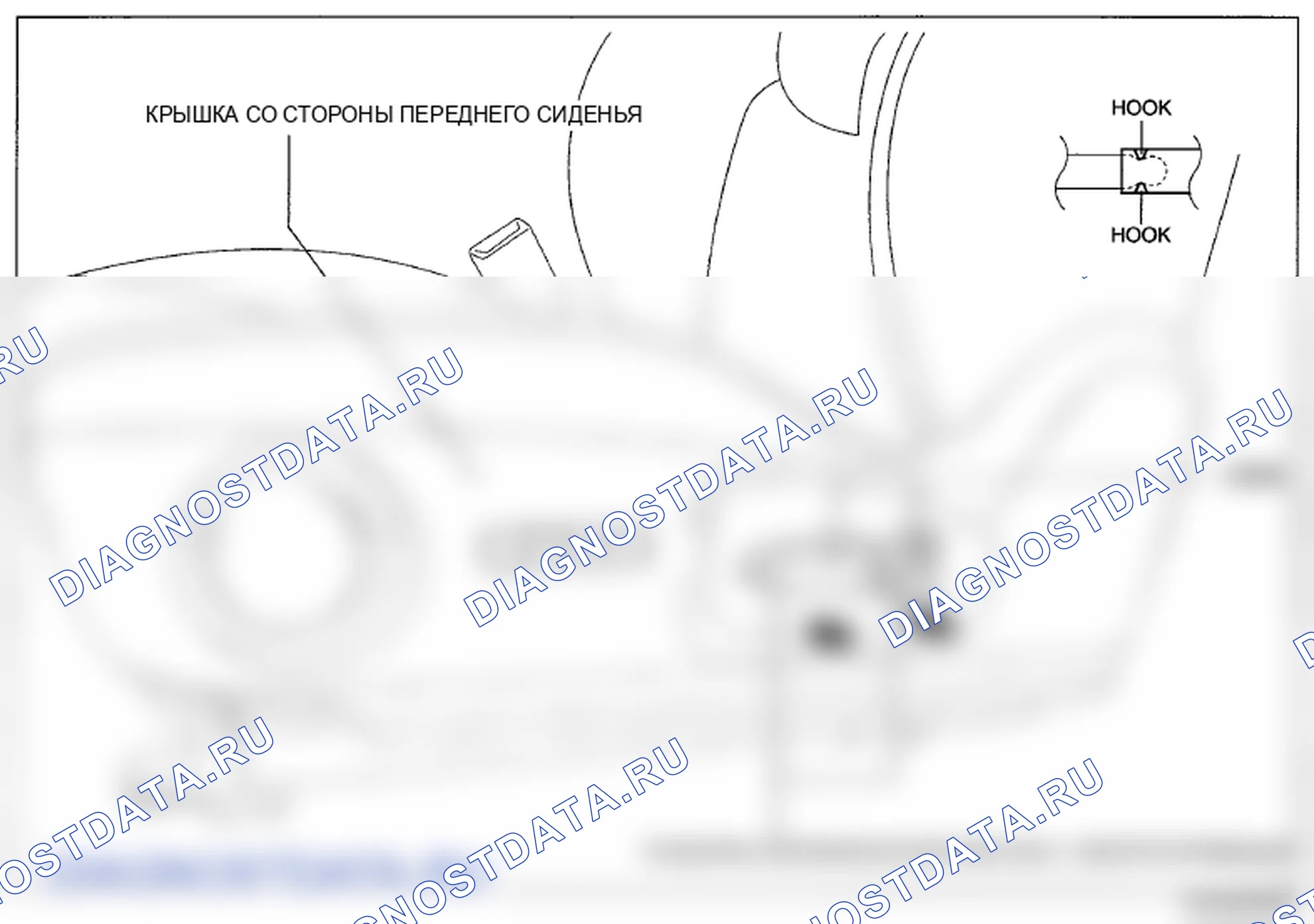Рис. 38: Сторона водителя. Mazda 6 GH рестайлинг
