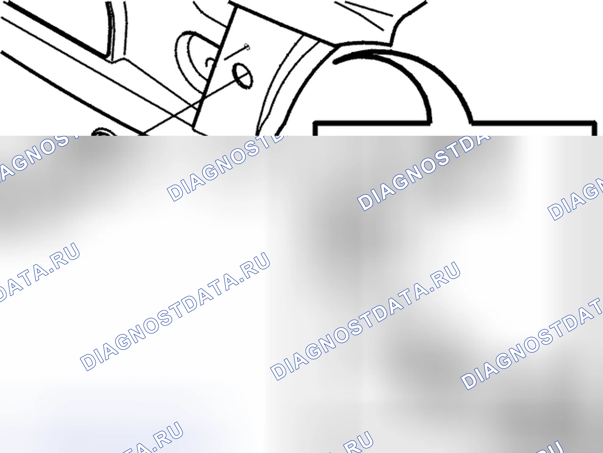 Рис. 785: Замена цилиндра замка. Volvo C70 I