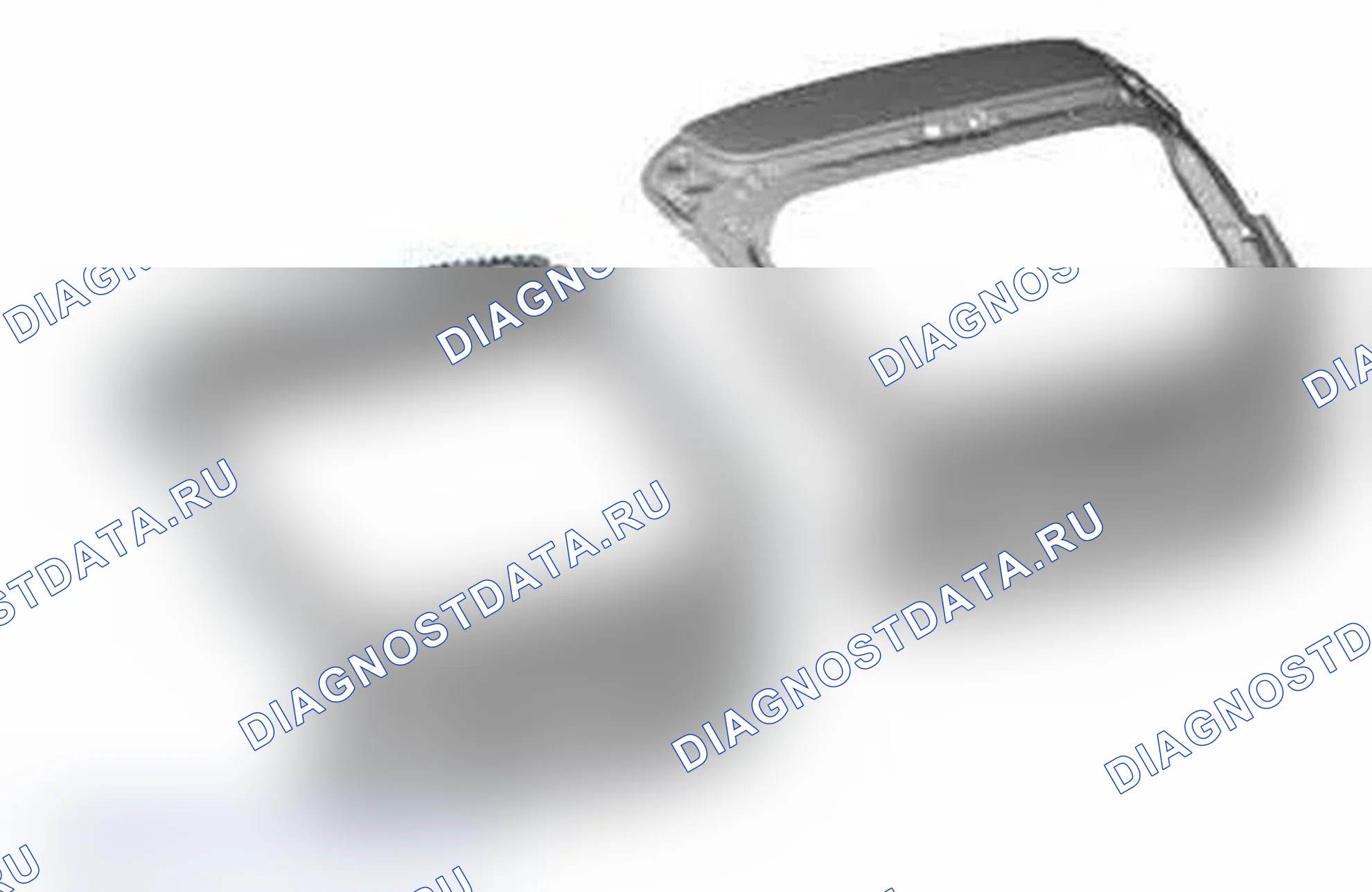 Рис. 396: дверь багажника - 5-дверь хэтчбек. Ford Focus III