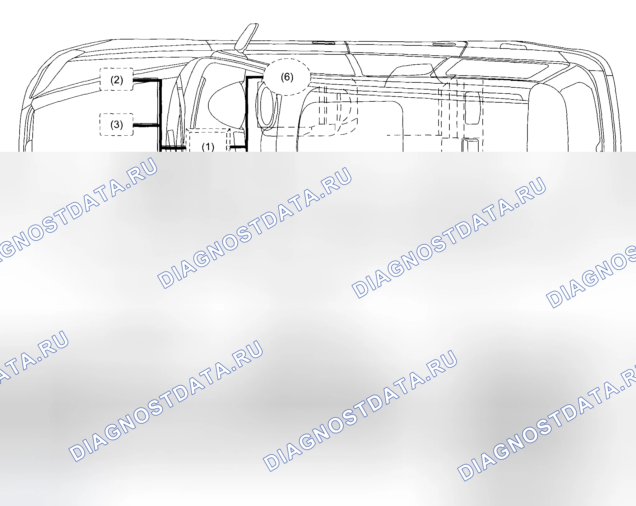 Рис. 3: СЕТЕВАЯ АРХИТЕКТУРА. Honda Vezel I