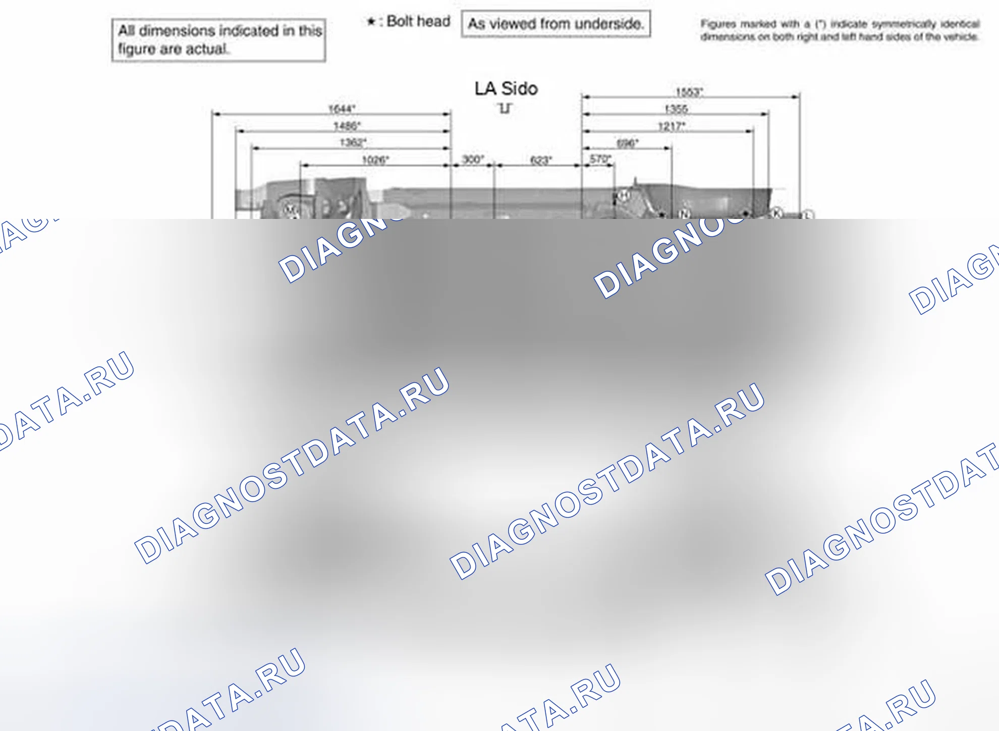 Рис. 11: Измерение. Infiniti FX35 I рестайлинг