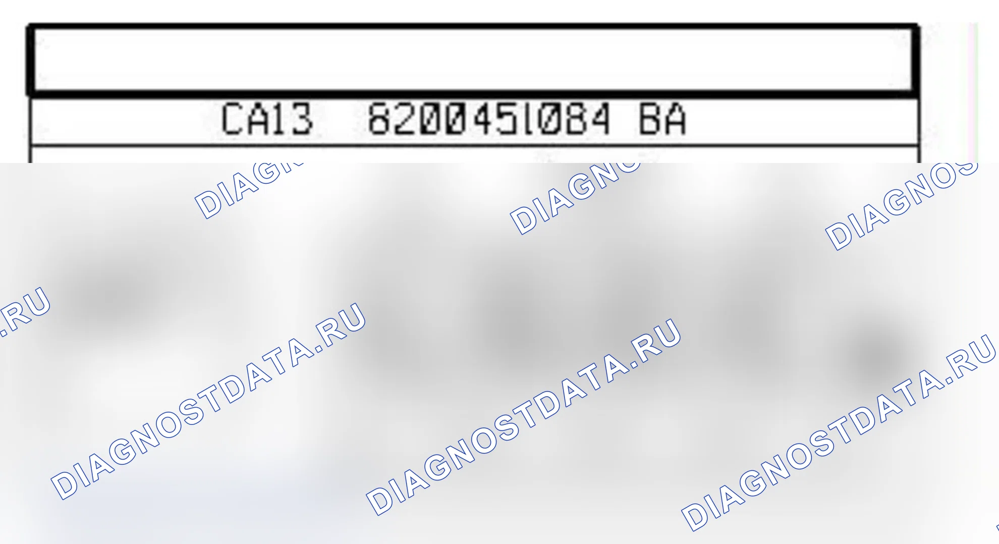 Распиновка разъёма 1322 — Замок двери задка. Renault Megane II