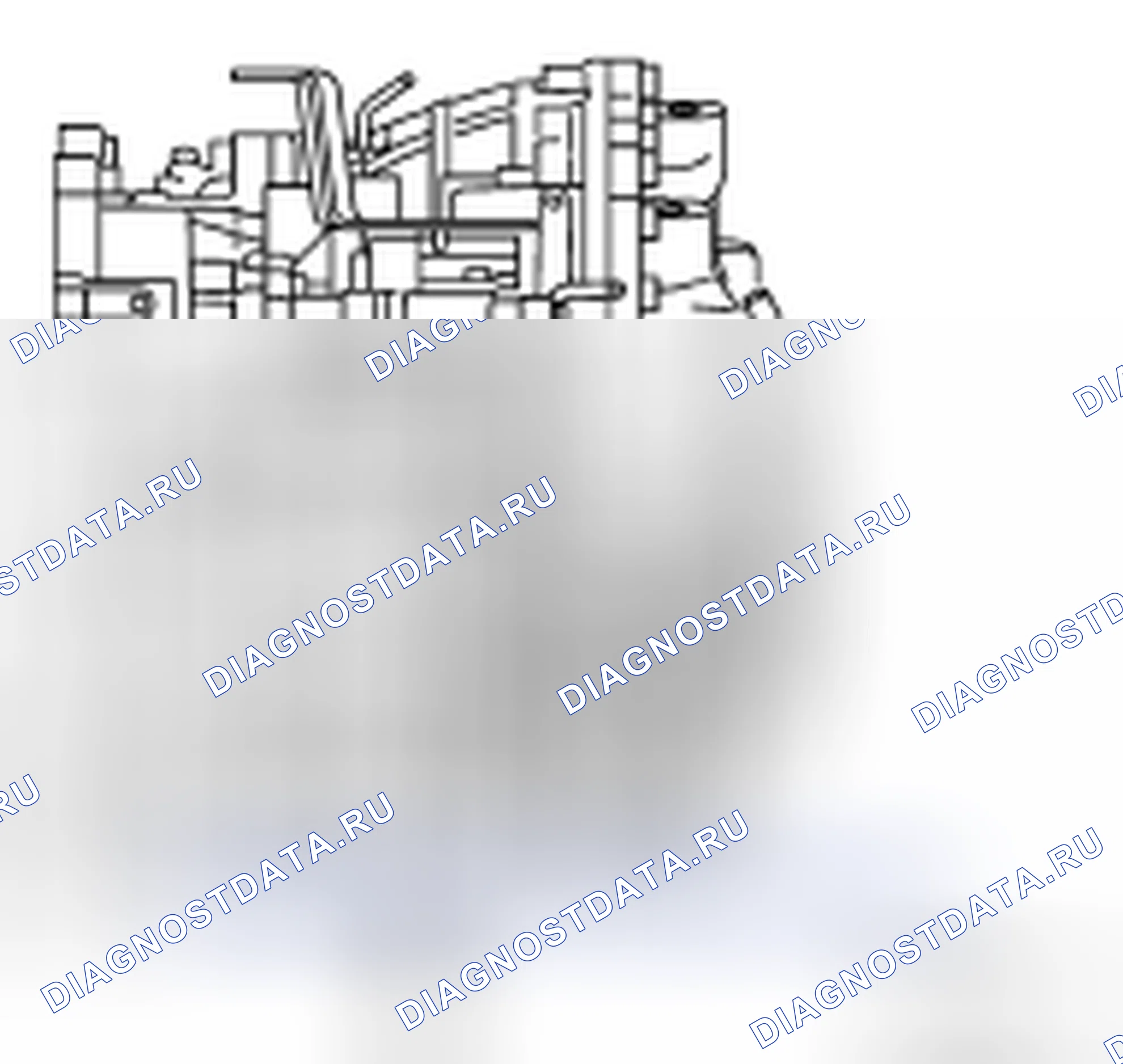 Рис. 8: Отверстие для опрессовки линии. Nissan Sentra B16