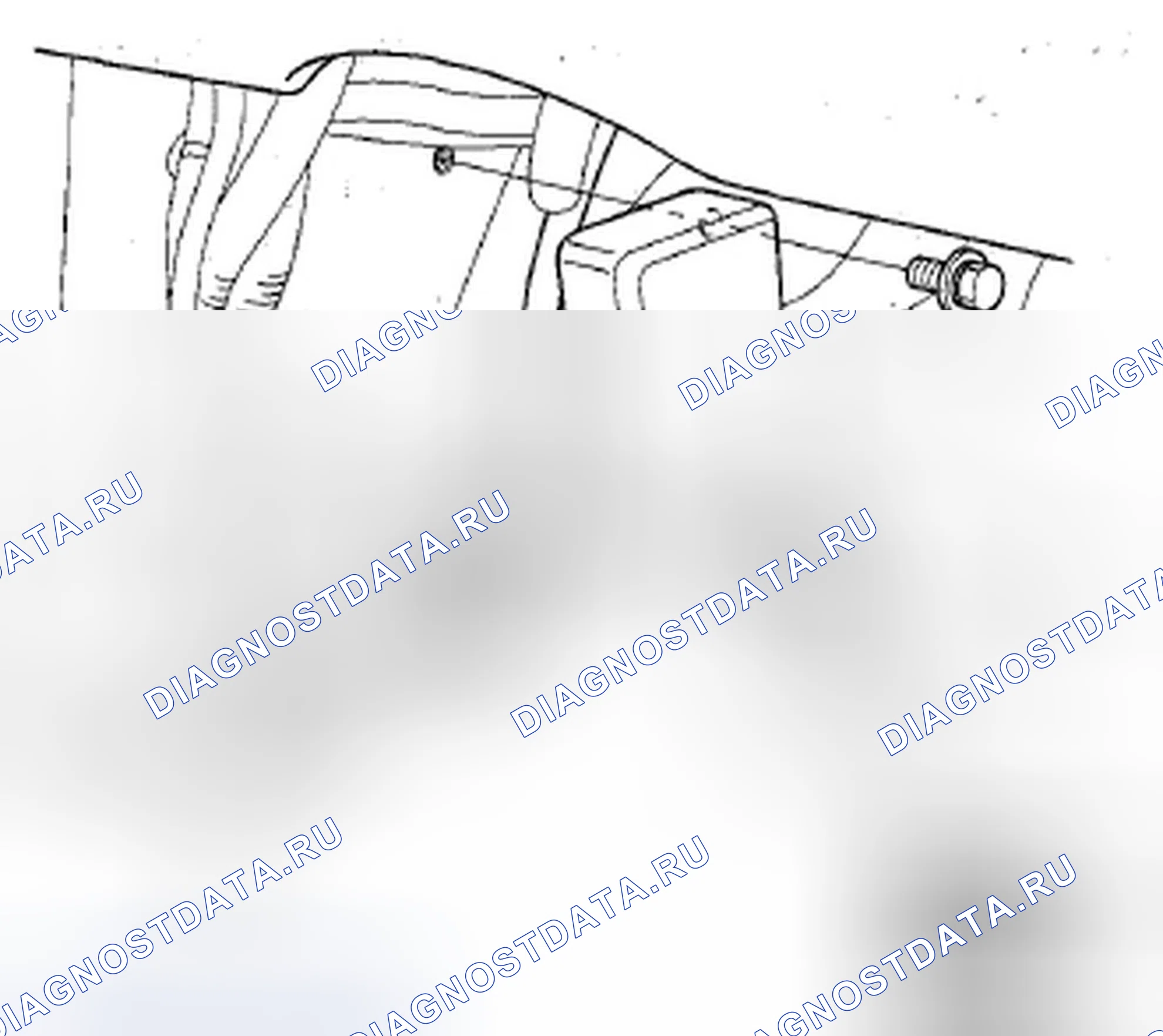 Рис. 113: Снятие/установка модуля адаптивного круиз-контроля (ACC). Acura ZDX I