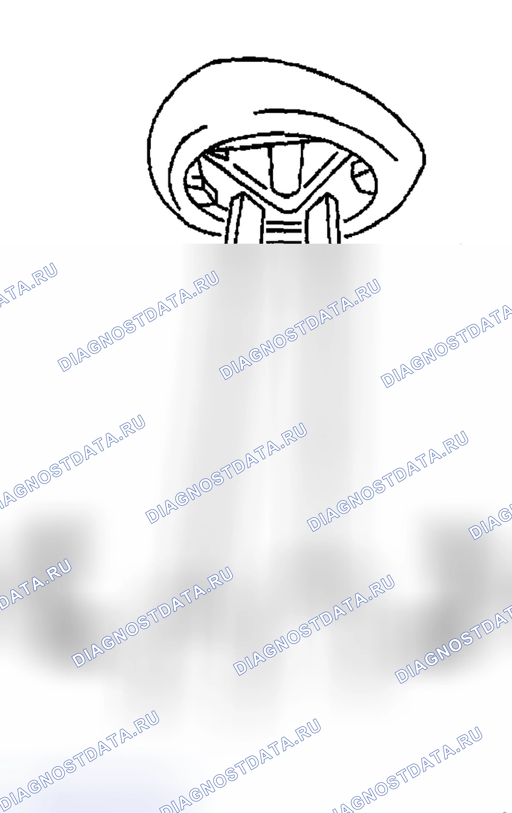 Рис. 9: Порядок демонтажа. Buick Regal IV