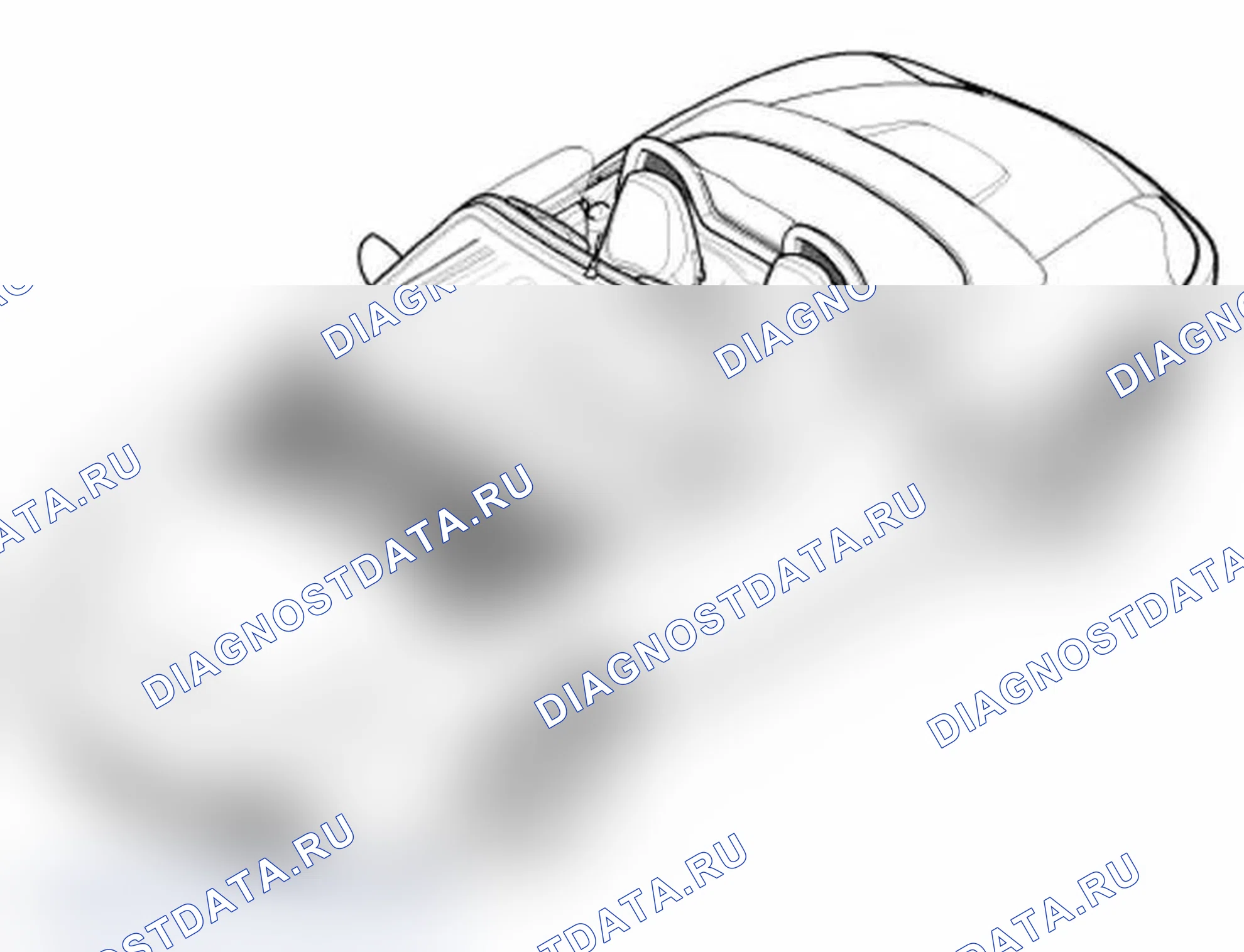 Рис. 14: СНЯТИЕ И УСТАНОВКА КРЫШКИ ЛЮКА КАПОТА. Porsche Boxster S 986