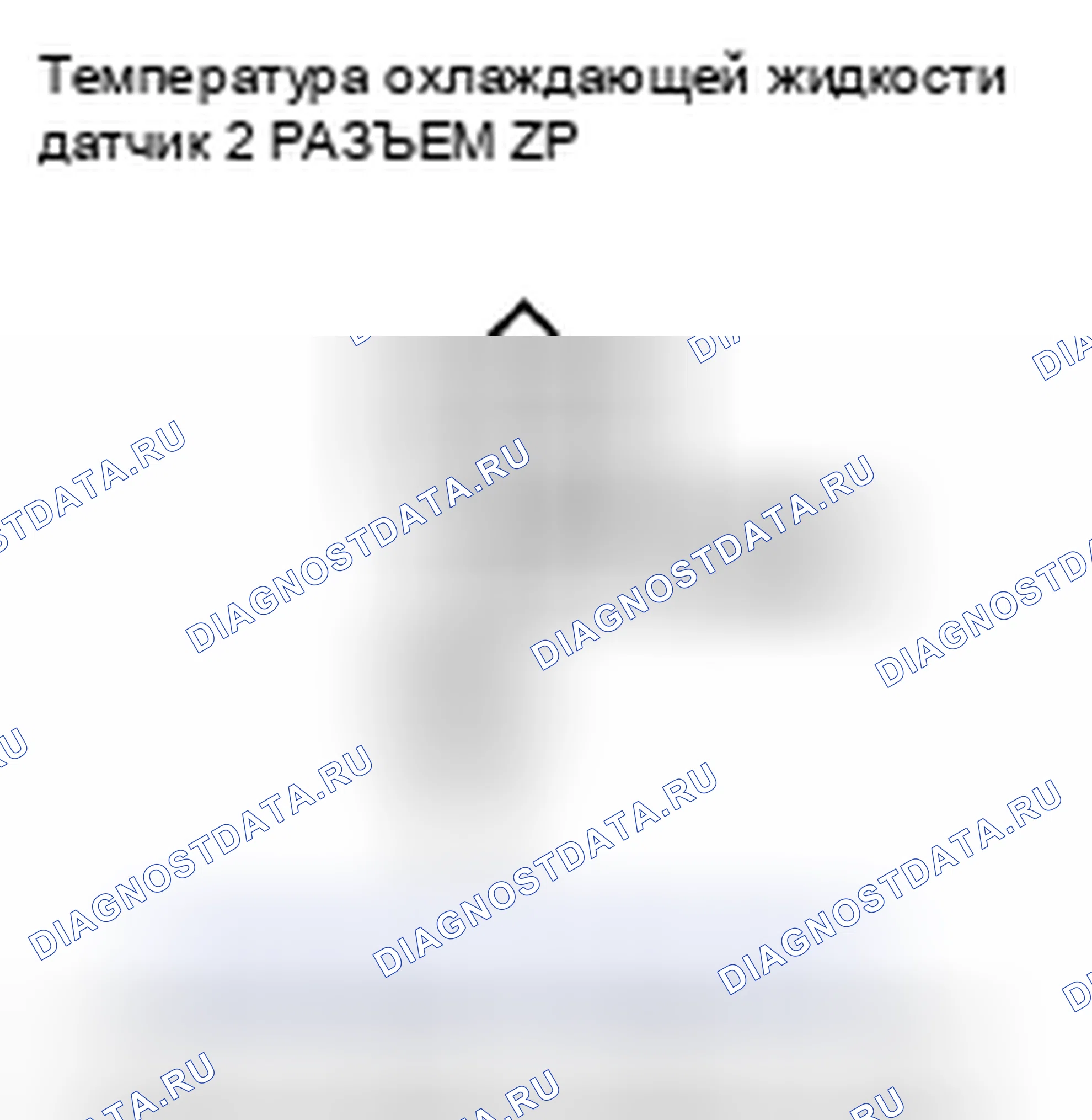 Рис. 195: расшифровка кода ошибки P2184: Низковольтная цепь датчика 2 температура охлаждающей жидкости. Honda CR-V III рестайлинг