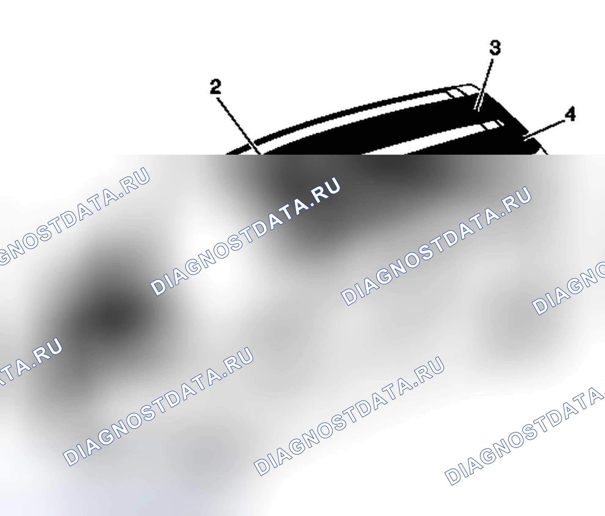 Рис. 6: Расположение декаля. Chevrolet Spark M300