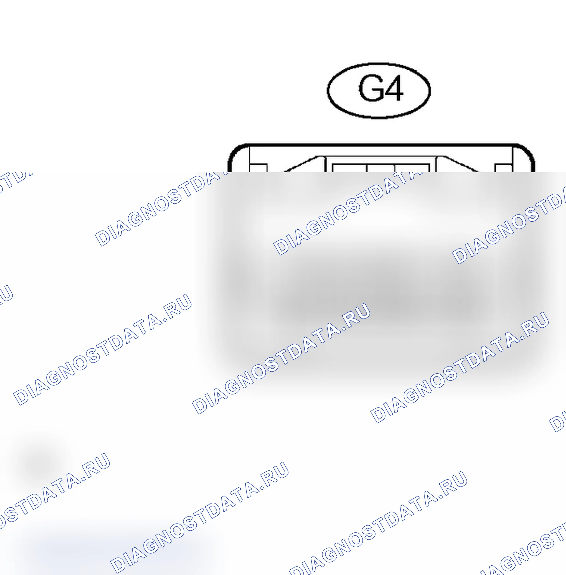 Рис. 67: ШЛЮЗ ECU. Toyota Land Cruiser 100 рестайлинг