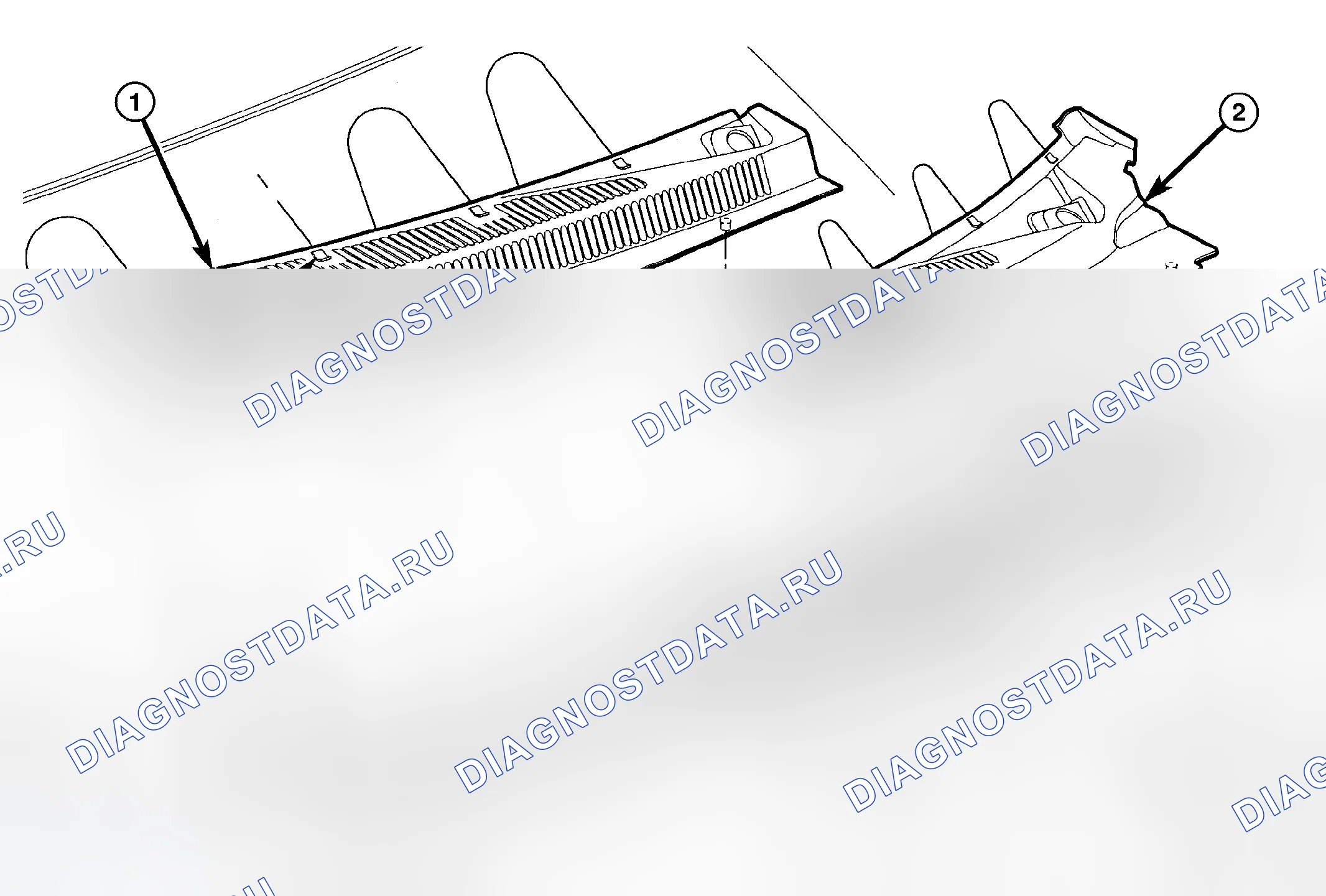 Рис. 219: ДЕМОНТАЖ. Jeep Grand Cherokee WK