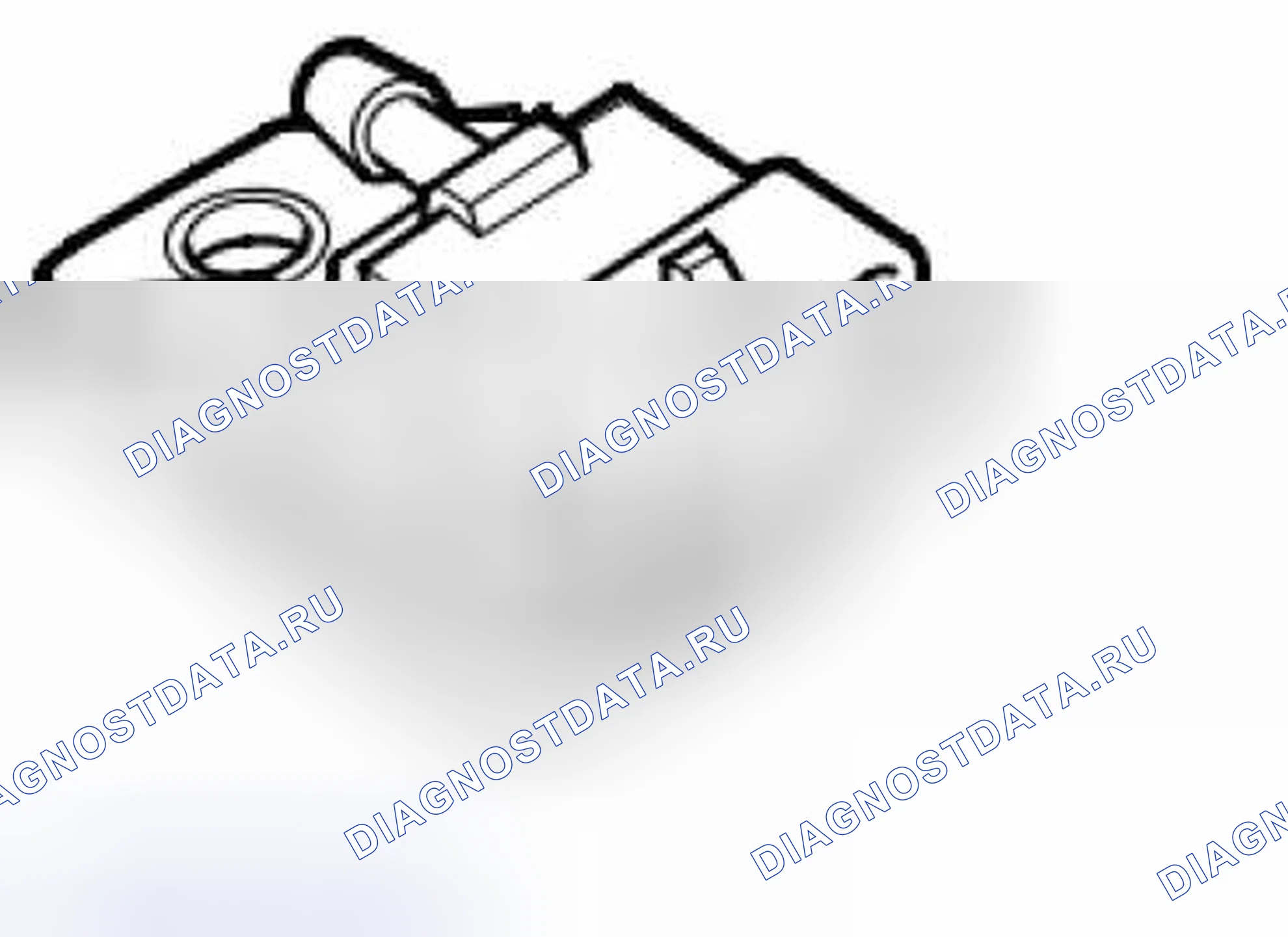 Рис. 468: Датчик давления EVAP (585). Kia Picanto III