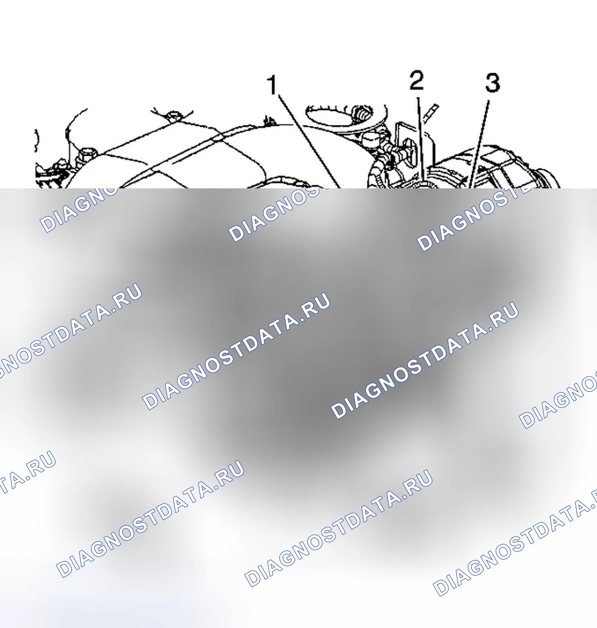 Рис. 2: Порядок демонтажа. Chevrolet Uplander I