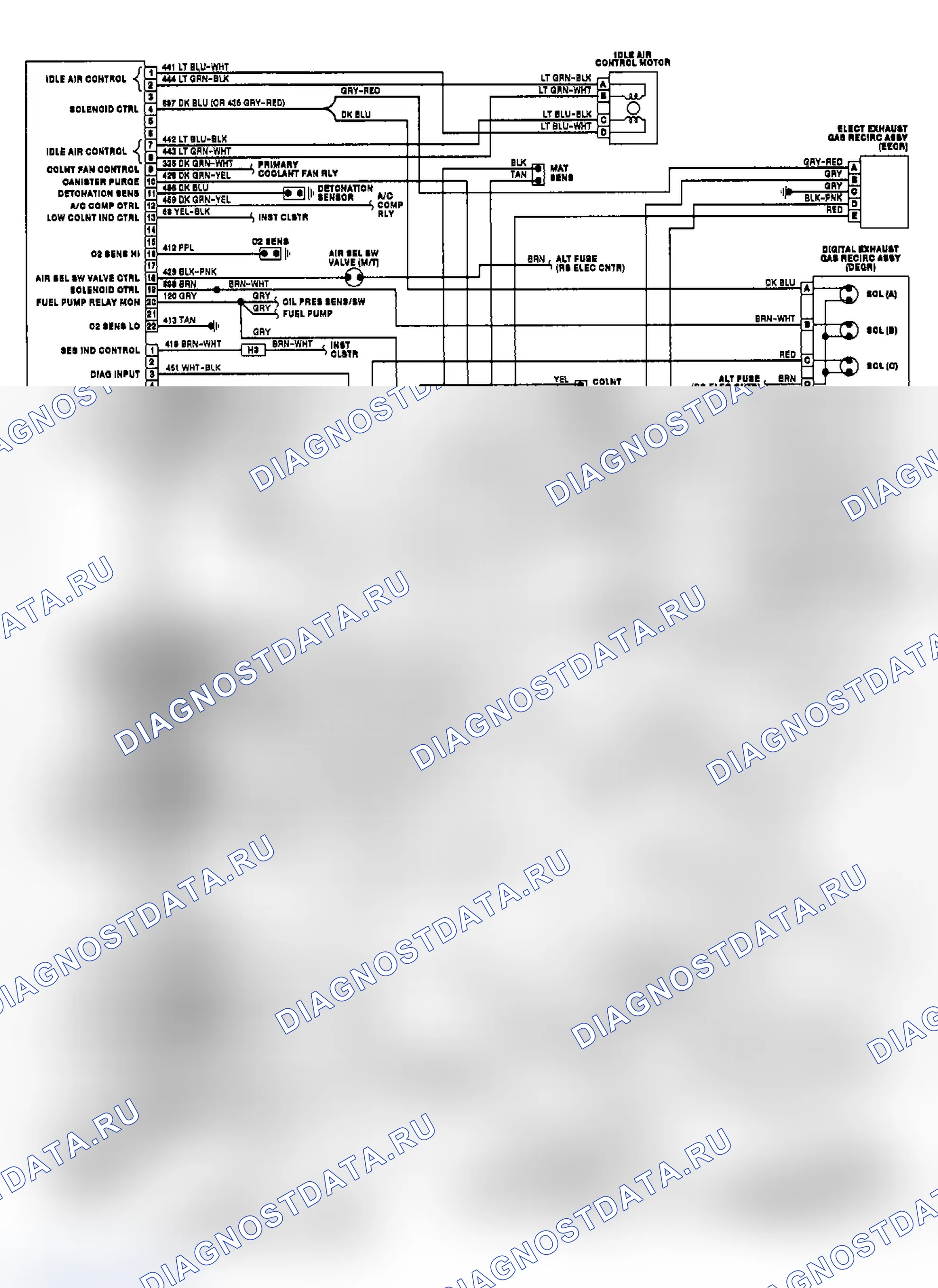 Рис. 26: 3.1L Lumina PFI (VIN T). Buick Electra Park Avenue 