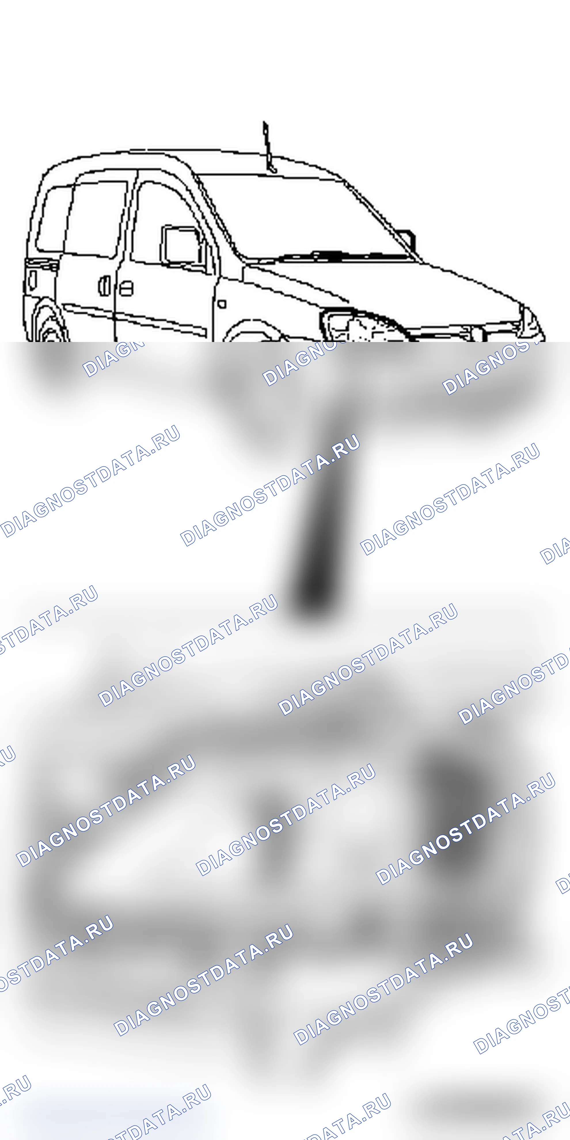 Фары из бесцветного стекла. Opel Combo C