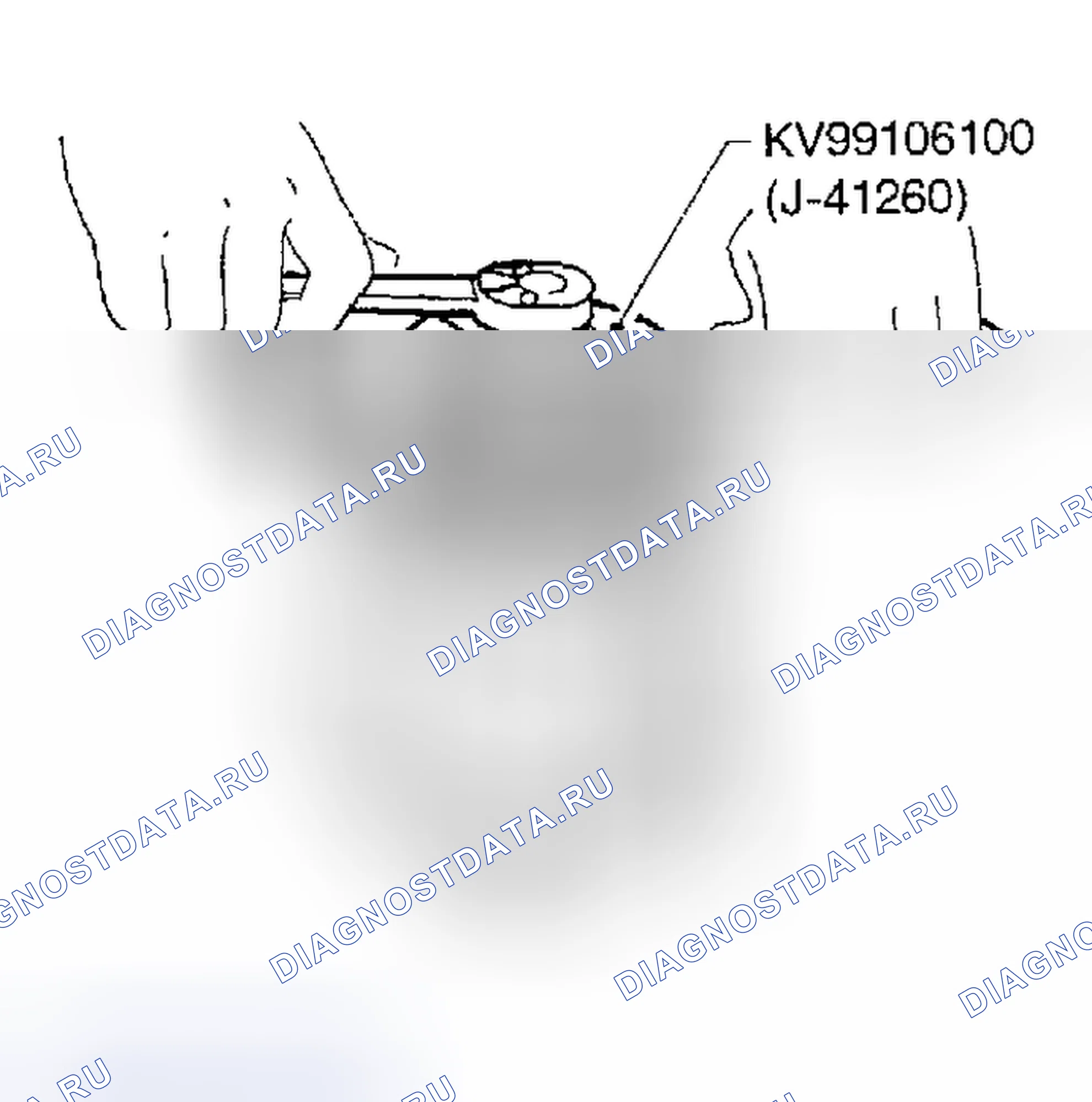 Рис. 66: ДЕМОНТАЖ. Nissan Maxima A33