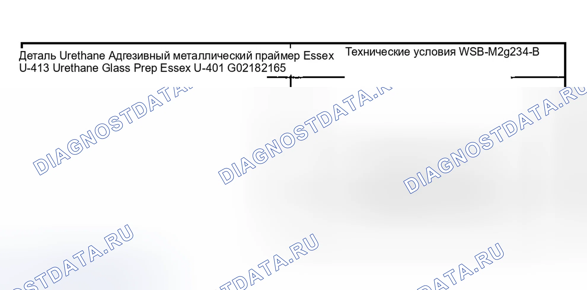 Рис. 68: Технические характеристики материалов. Ford Explorer III