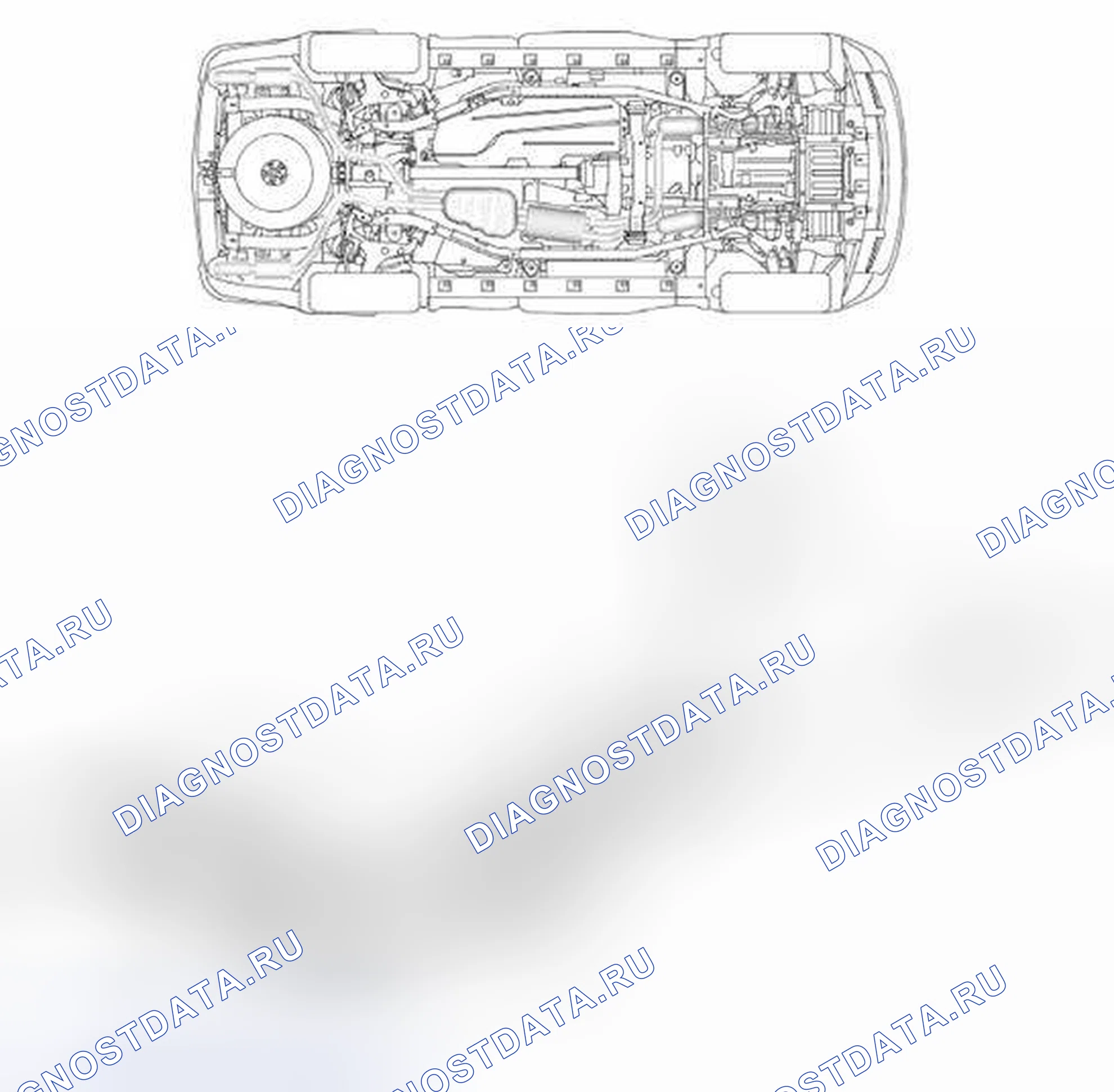Рис. 29: РАСПОЛОЖЕНИЕ КОМПОНЕНТА 4.2L V8 SC. Land Rover Range Rover Sport L320