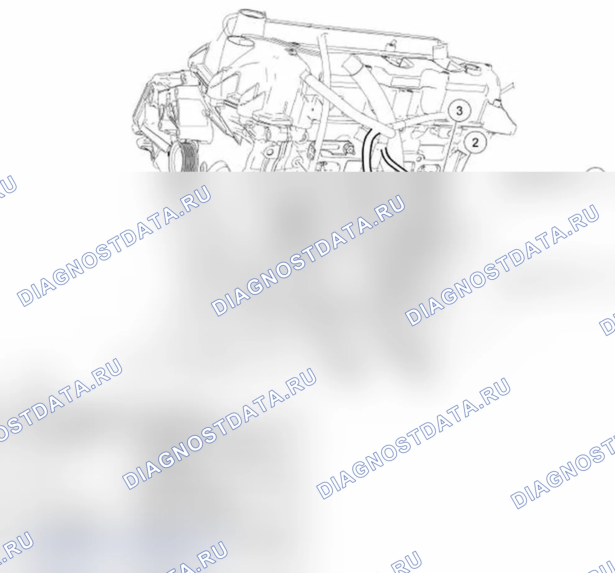 Рис. 2: Генератор - 3,0 л (4V). Lincoln Zephyr US