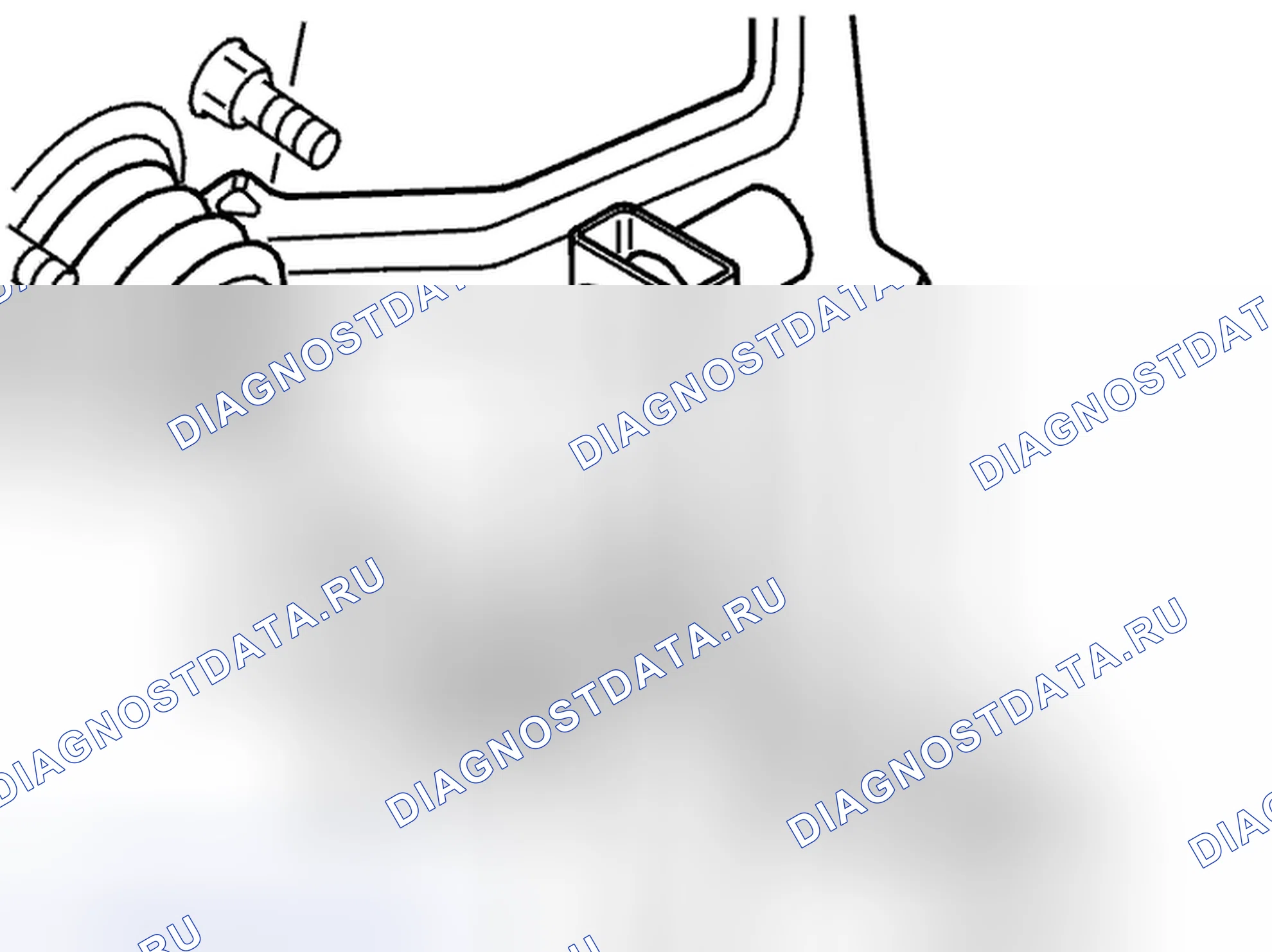 Рис. 371: Снять втулку. Volvo V70 II