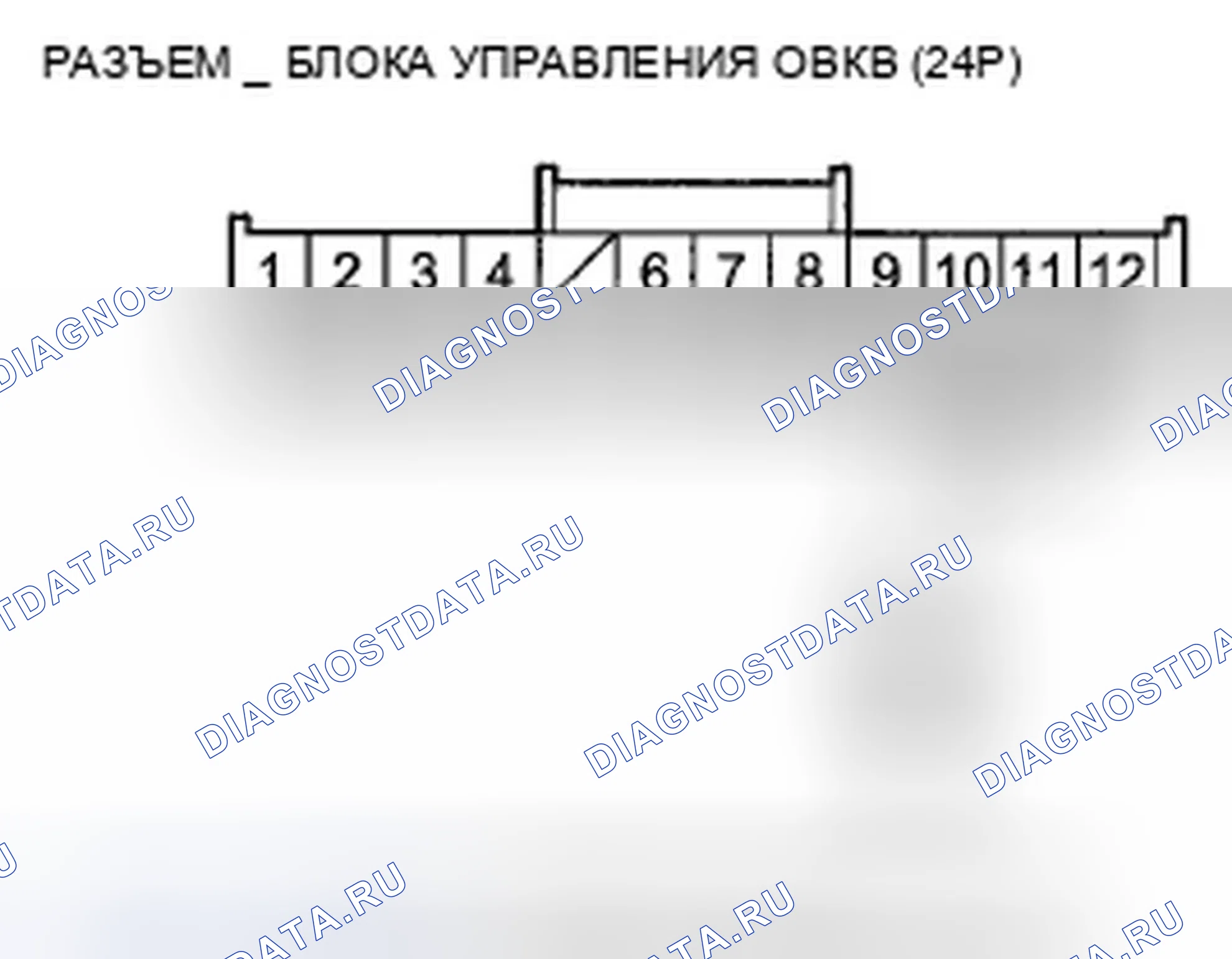 Рис. 133: расшифровка кода ошибки B1228 или расшифровка кода ошибки Индикатор 5: Короткое замыкание в цепи датчика температуры наружного воздуха. Honda Pilot II