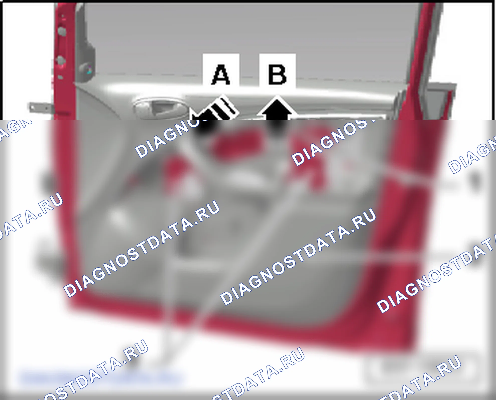 Передняя дверь. SEAT Altea I